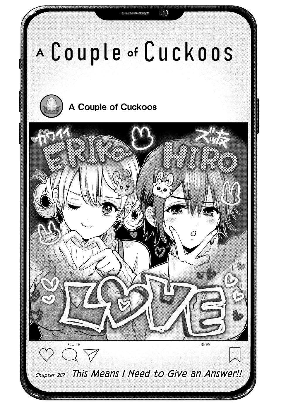 The Cuckoo's Fiancee Chapter 287 page 1 - Chapter 287