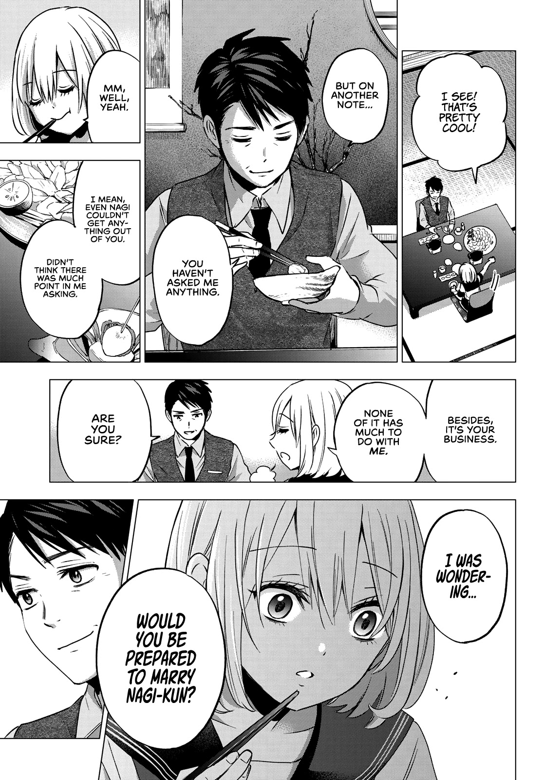 The Cuckoo's Fiancee Chapter 46 page 4 - Chapter 46: If I Asked You to Marry Me...