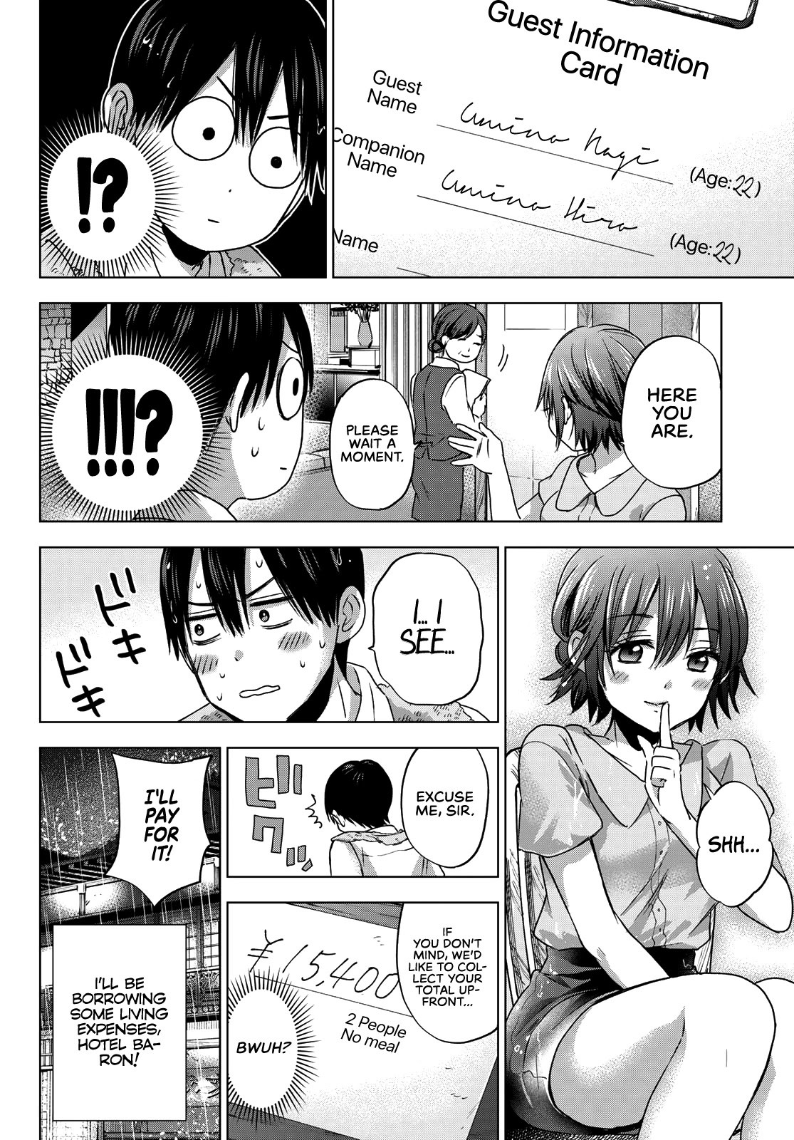 The Cuckoo's Fiancee Chapter 54 page 8 - Chapter 54: That Makes You My Accomplice, Umino-kun!
