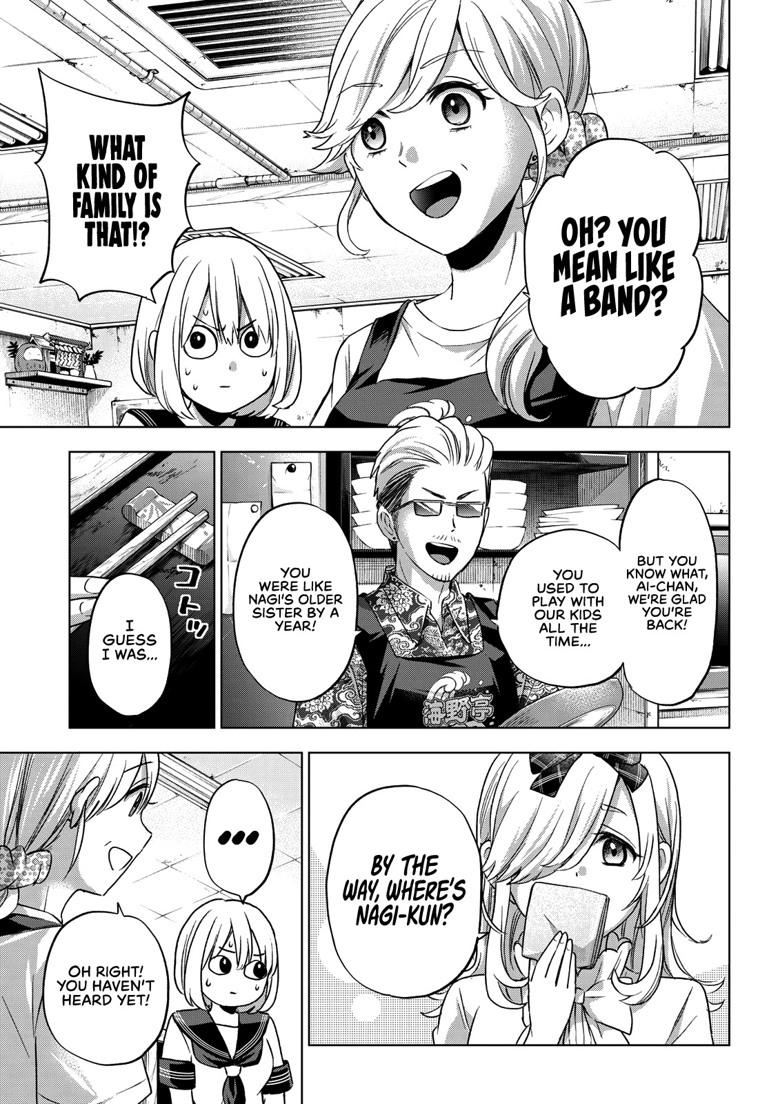The Cuckoo's Fiancee Chapter 66 page 12 - Chapter 66: Nagi Confessed to You, Right?