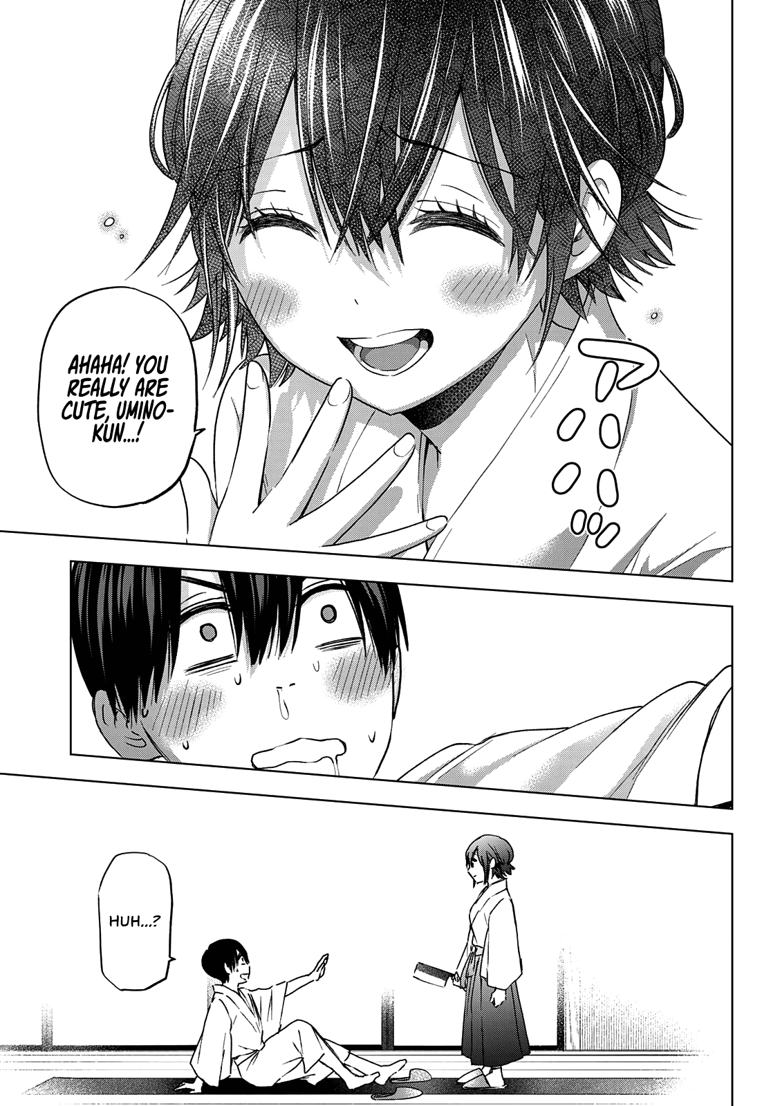 The Cuckoo's Fiancee Chapter 91 page 13 - Chapter 91: You Really Are Cute, Umino-kun...!