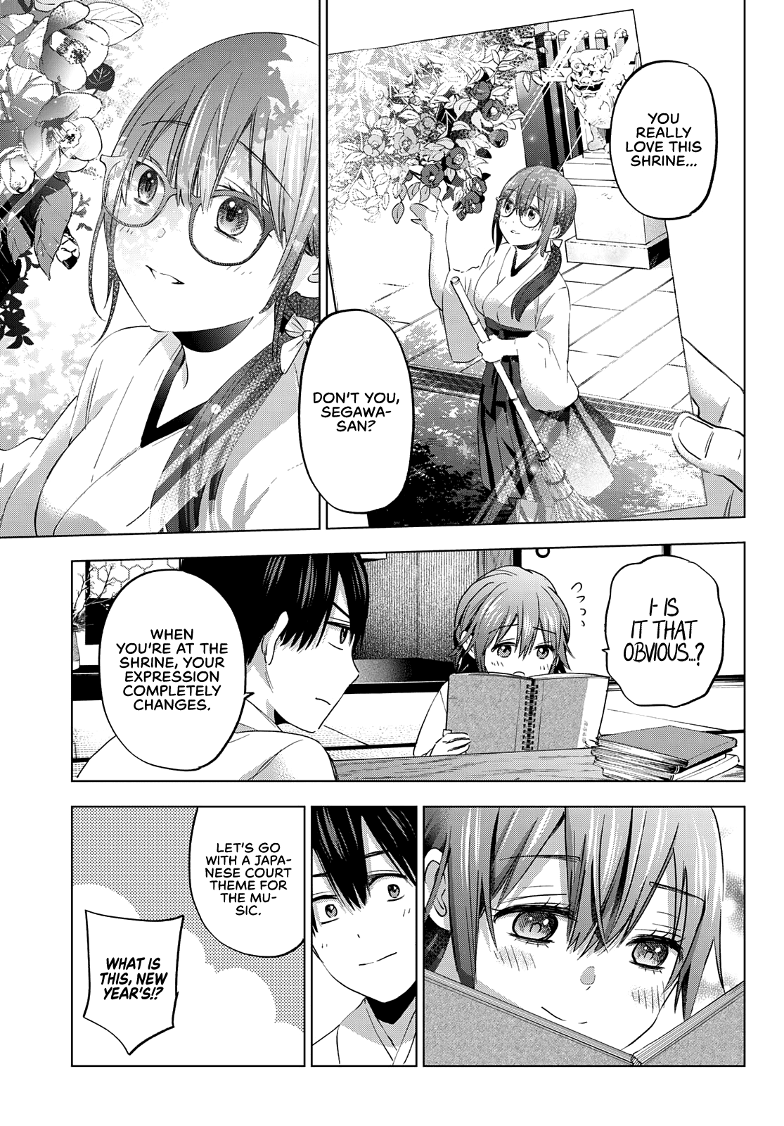 The Cuckoo's Fiancee Chapter 94 page 10 - Chapter 94: You Really Love This Shrine, Don’t You, Segawa-san?
