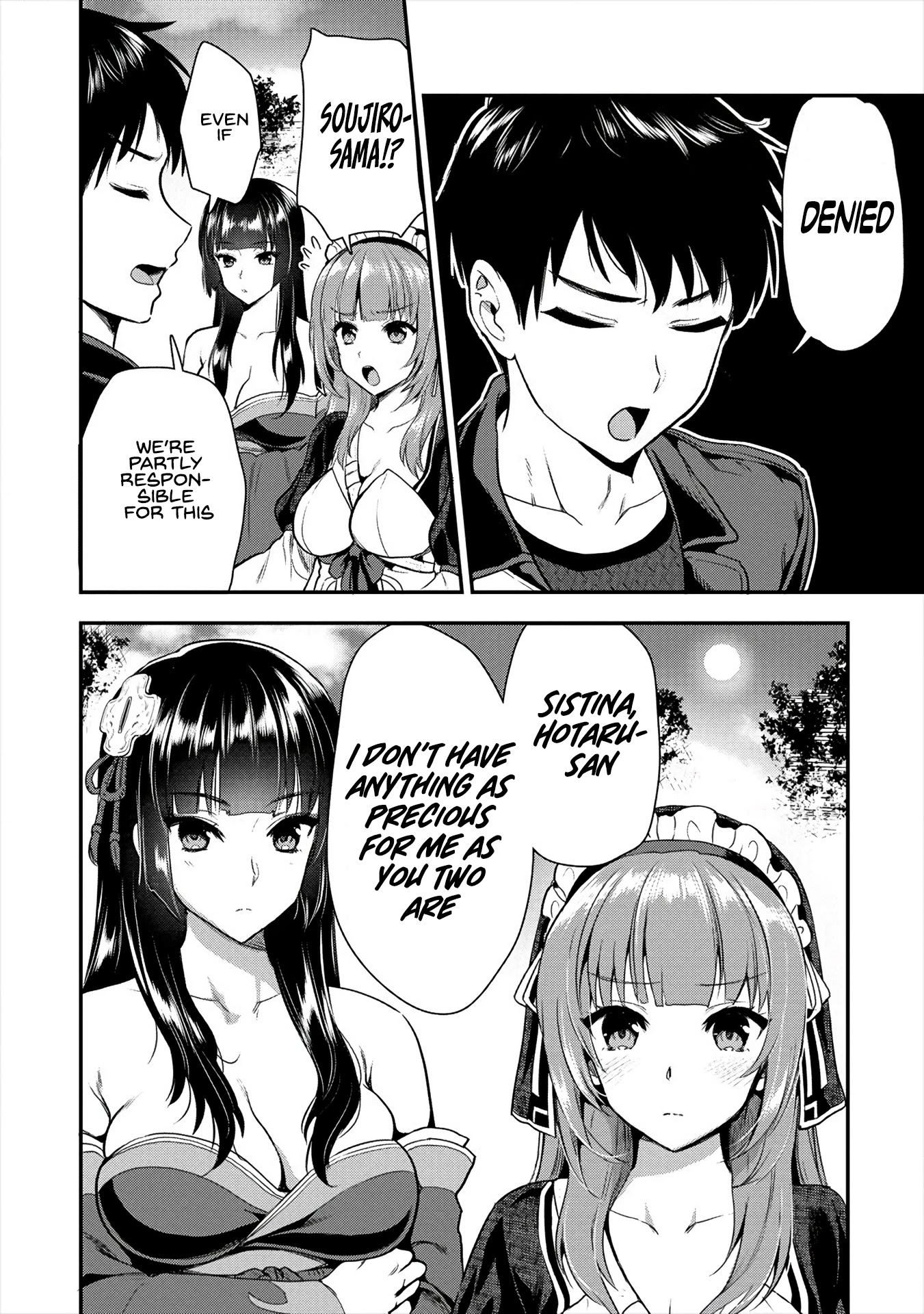 The Cursed Sword Master’s Harem Life: By the Sword, For the Sword, Cursed Sword Master Chapter 10 page 27 - Chapter 10: After the Monster’s Hunting