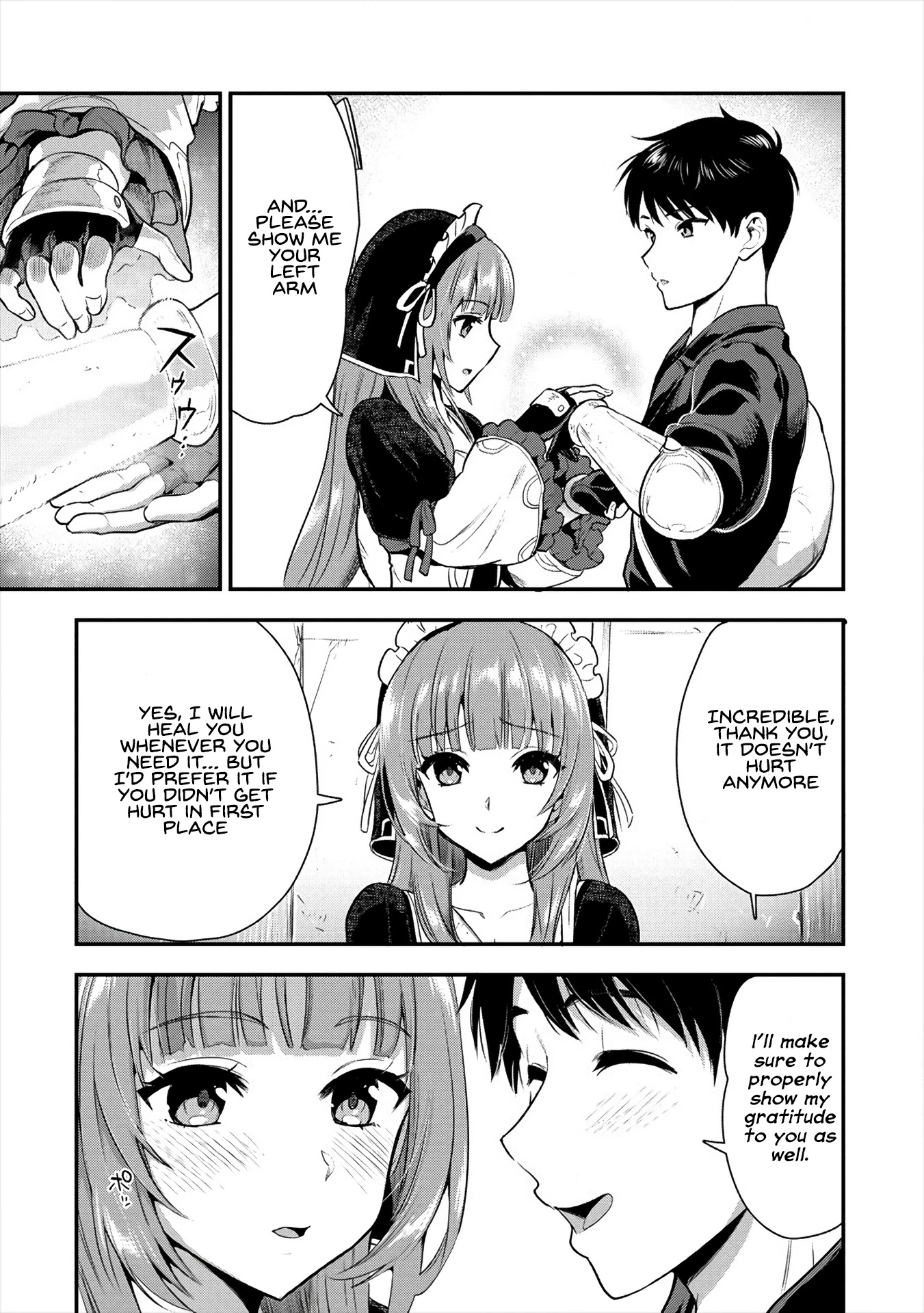 The Cursed Sword Master’s Harem Life: By the Sword, For the Sword, Cursed Sword Master Chapter 10 page 6 - Chapter 10: After the Monster’s Hunting