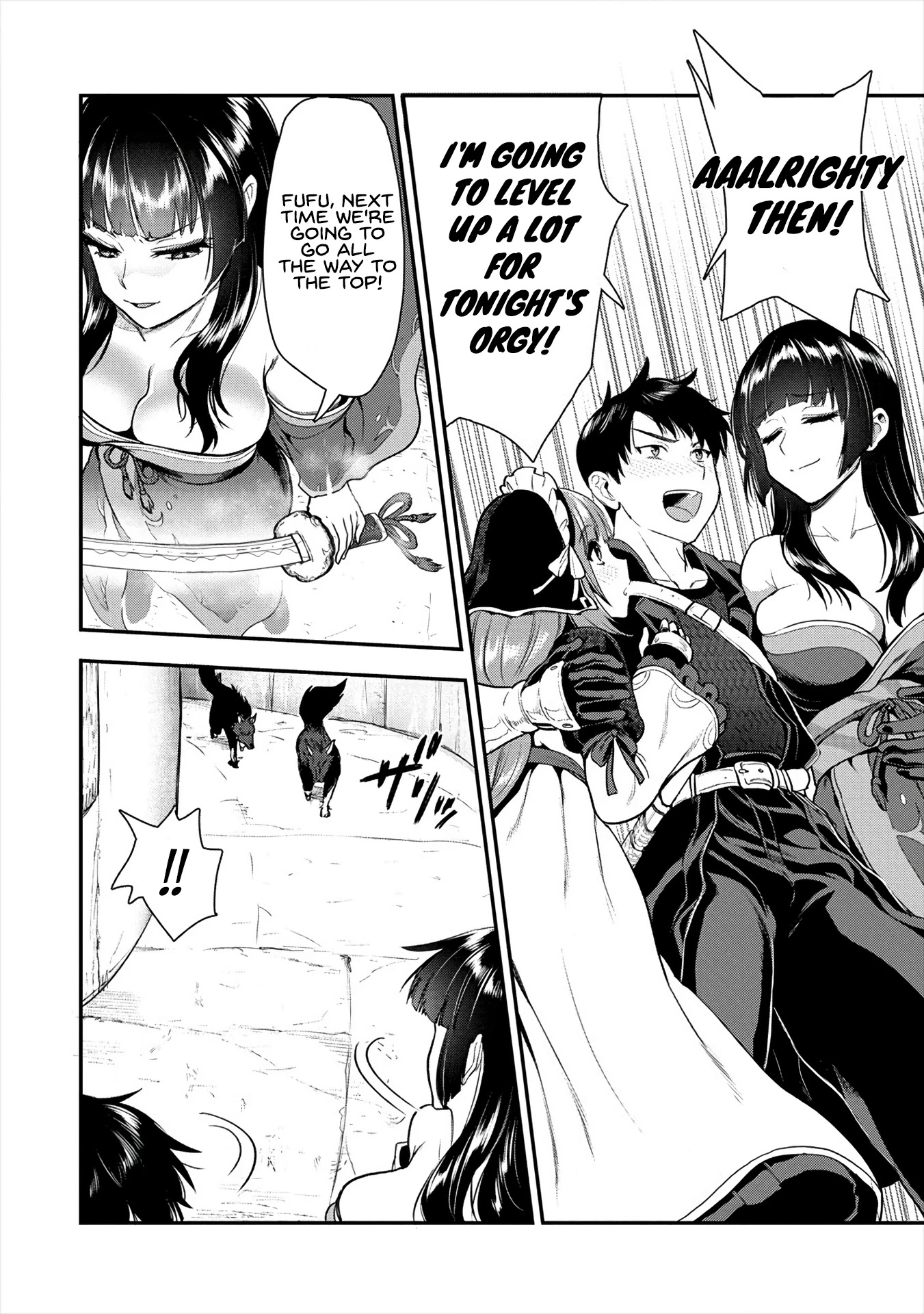 The Cursed Sword Master’s Harem Life: By the Sword, For the Sword, Cursed Sword Master Chapter 10 page 7 - Chapter 10: After the Monster’s Hunting