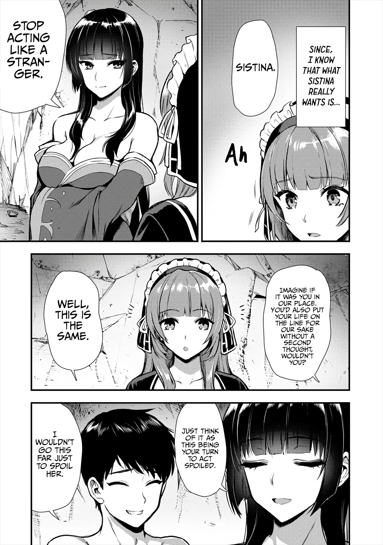 The Cursed Sword Master’s Harem Life: By the Sword, For the Sword, Cursed Sword Master Chapter 12 page 20 - Chapter 12: For Someone's Sake