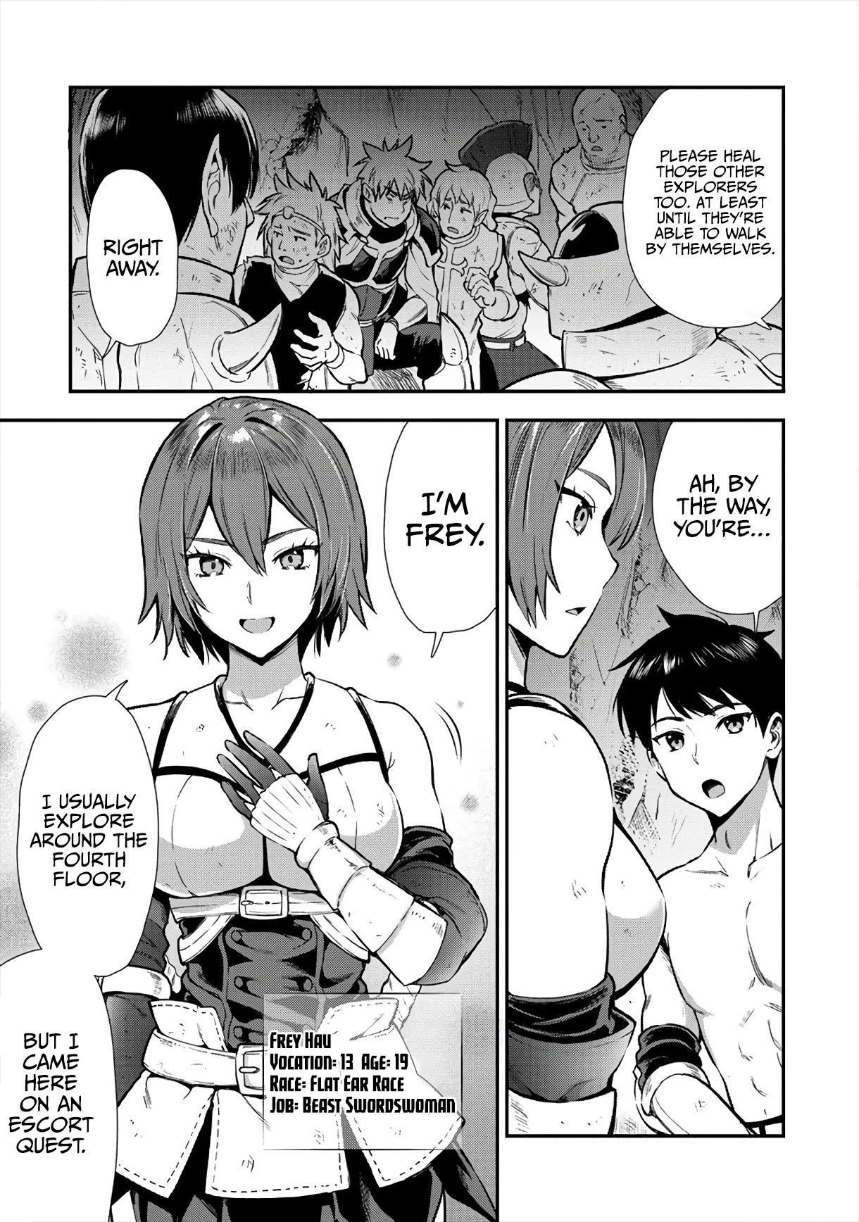The Cursed Sword Master’s Harem Life: By the Sword, For the Sword, Cursed Sword Master Chapter 12 page 8 - Chapter 12: For Someone's Sake