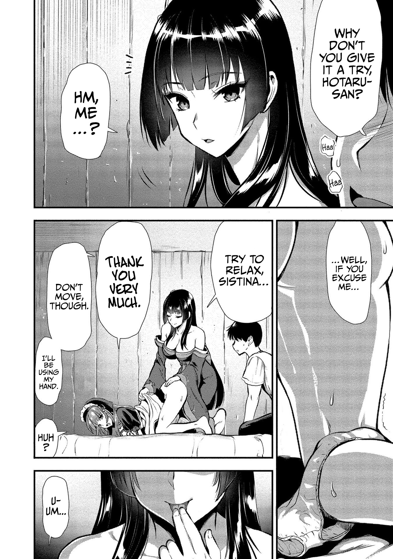 The Cursed Sword Master’s Harem Life: By the Sword, For the Sword, Cursed Sword Master Chapter 15.5 page 6 - Chapter 15.5: Bonus Chapter: Night Training