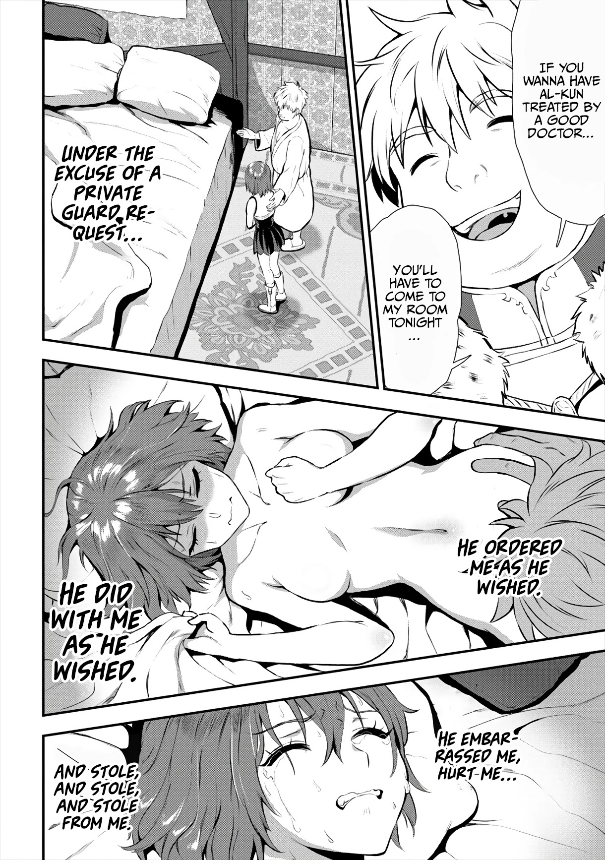 The Cursed Sword Master’s Harem Life: By the Sword, For the Sword, Cursed Sword Master Chapter 15 page 11 - Chapter 15: Degradation
