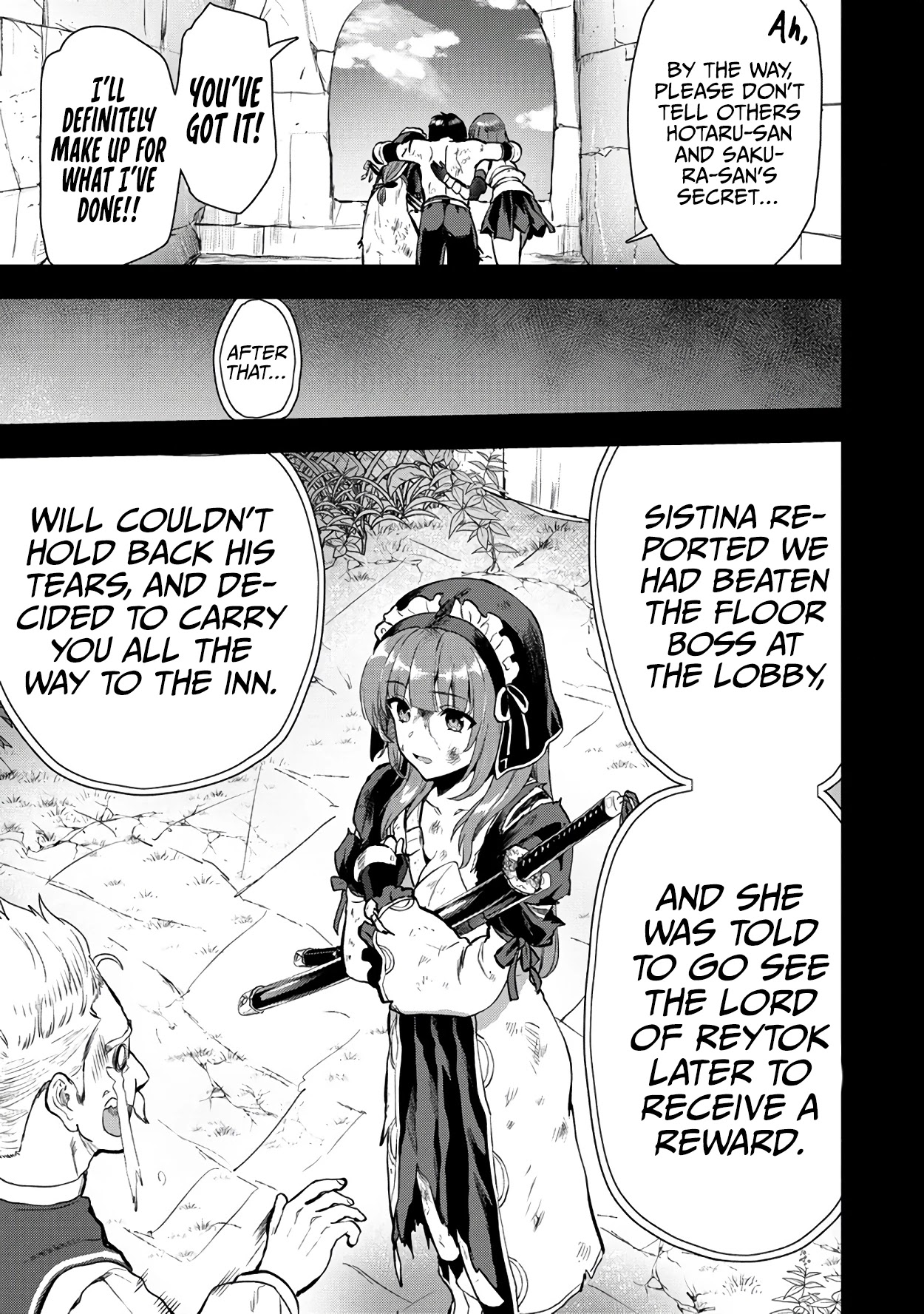 The Cursed Sword Master’s Harem Life: By the Sword, For the Sword, Cursed Sword Master Chapter 19 page 15 - Chapter 19: Sakura