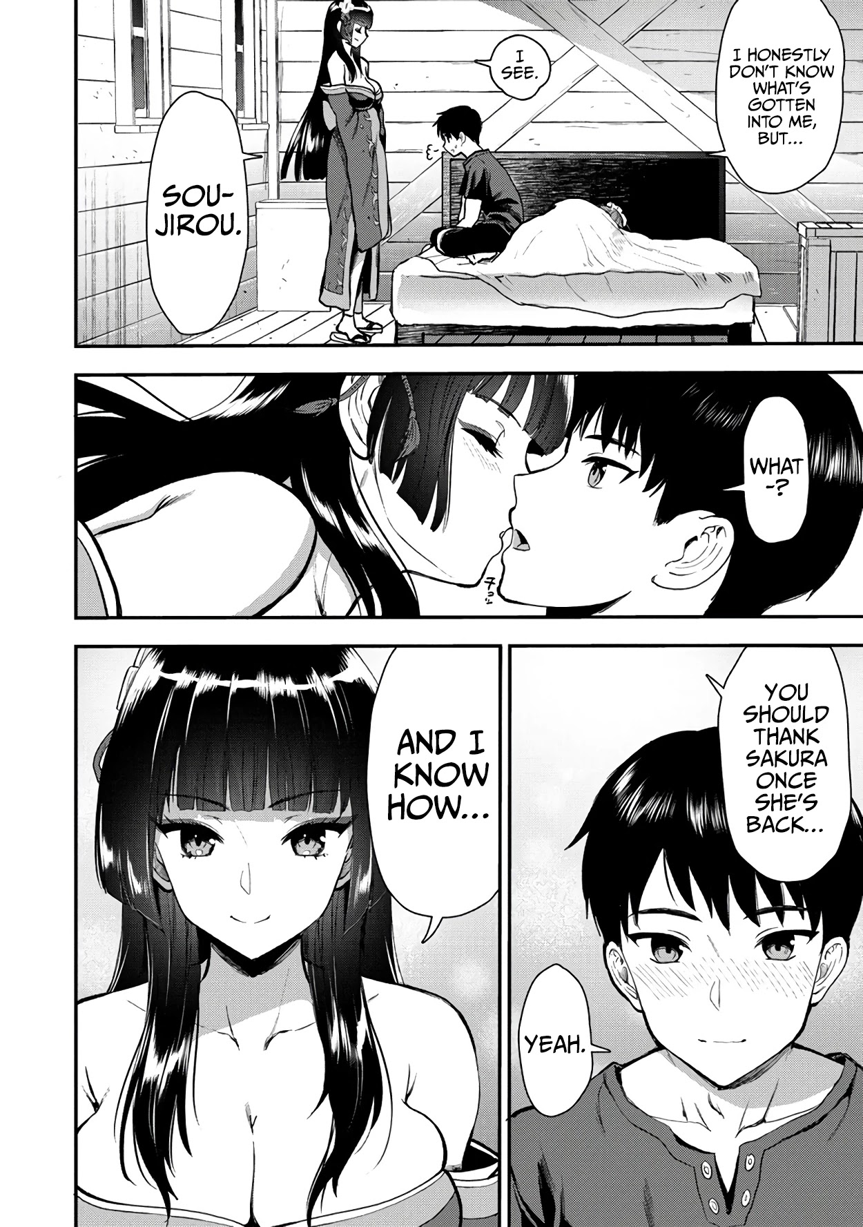 The Cursed Sword Master’s Harem Life: By the Sword, For the Sword, Cursed Sword Master Chapter 19 page 22 - Chapter 19: Sakura