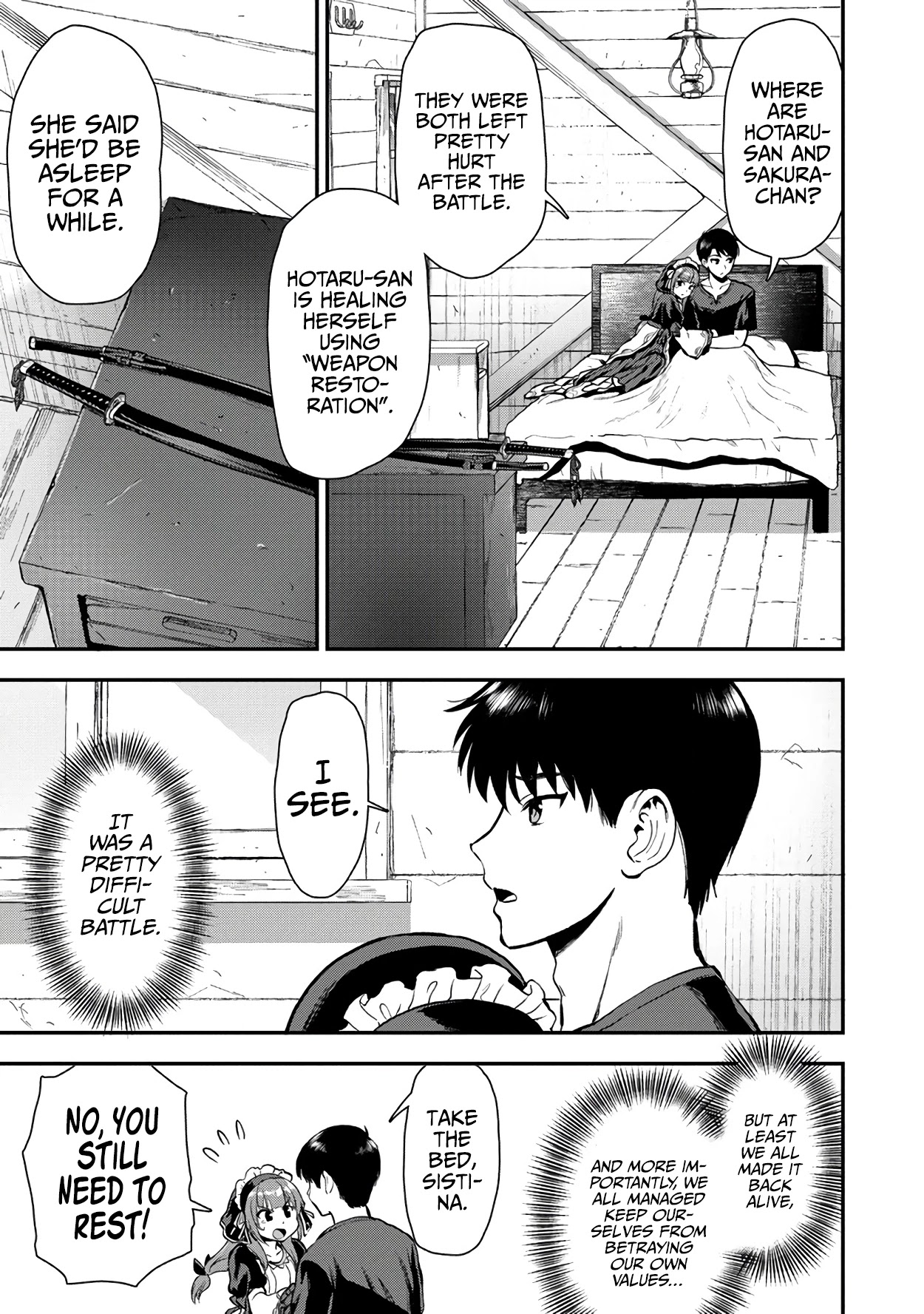 The Cursed Sword Master’s Harem Life: By the Sword, For the Sword, Cursed Sword Master Chapter 19 page 9 - Chapter 19: Sakura