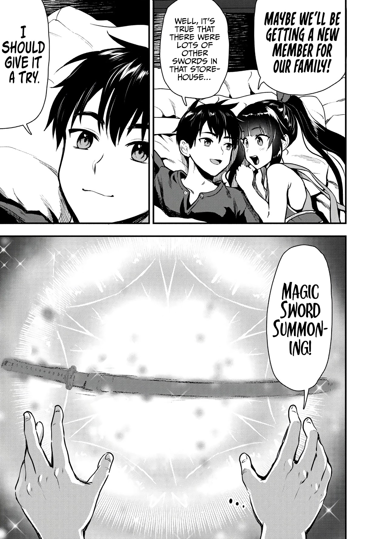 The Cursed Sword Master’s Harem Life: By the Sword, For the Sword, Cursed Sword Master Chapter 20 page 4 - Chapter 20: The Third Magic Sword