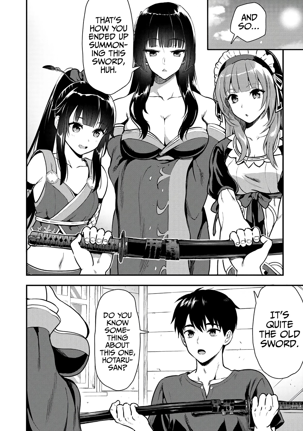 The Cursed Sword Master’s Harem Life: By the Sword, For the Sword, Cursed Sword Master Chapter 20 page 5 - Chapter 20: The Third Magic Sword