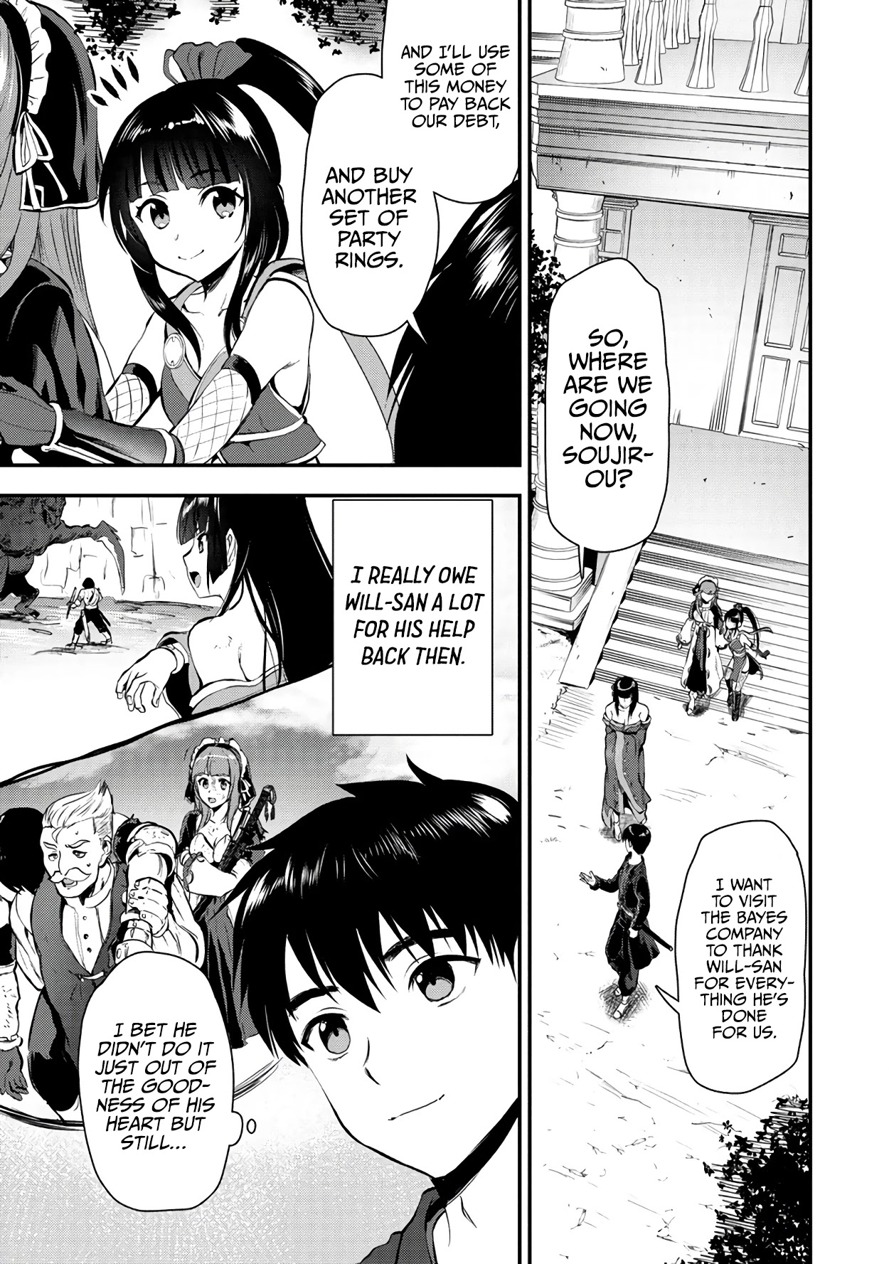 The Cursed Sword Master’s Harem Life: By the Sword, For the Sword, Cursed Sword Master Chapter 21 page 12 - Chapter 21: Our Home