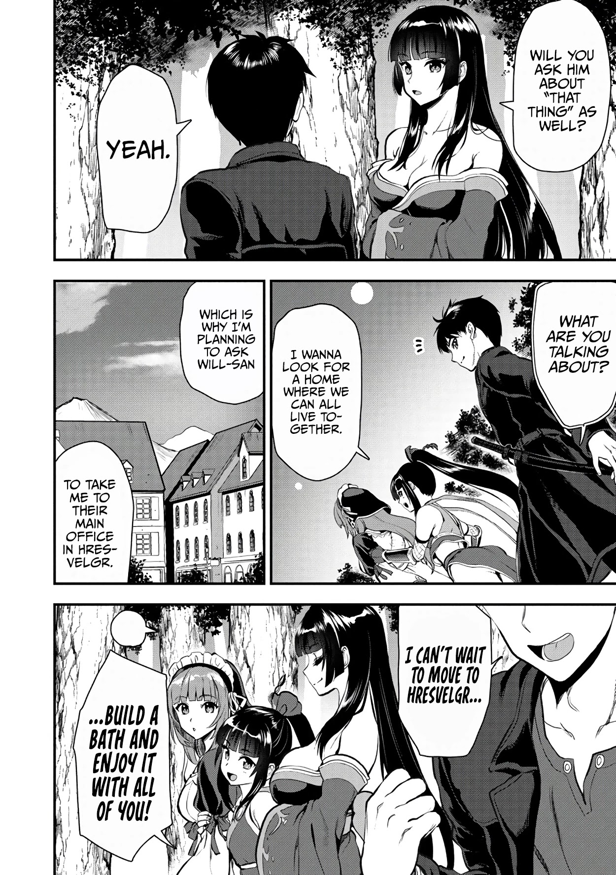 The Cursed Sword Master’s Harem Life: By the Sword, For the Sword, Cursed Sword Master Chapter 21 page 13 - Chapter 21: Our Home
