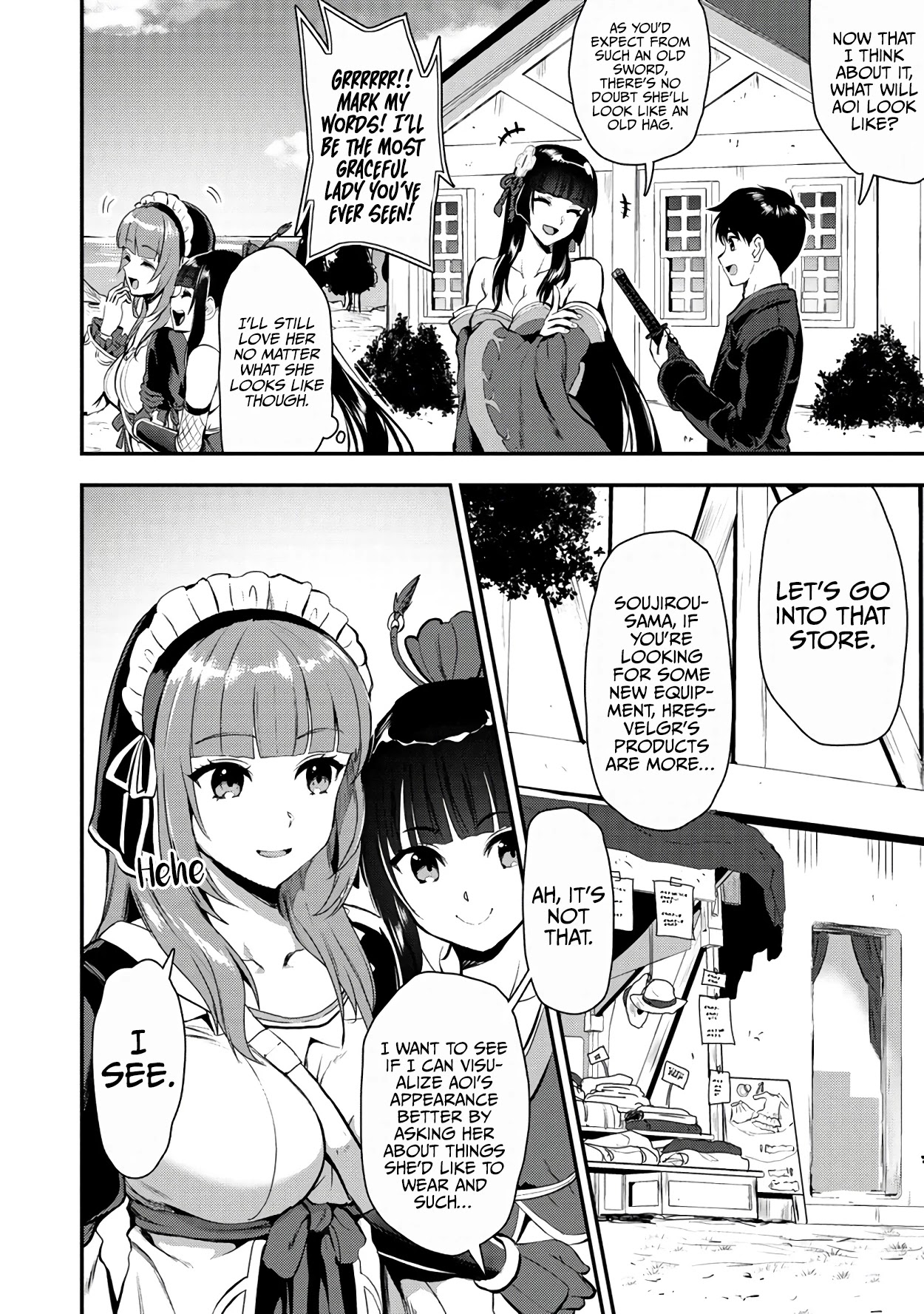 The Cursed Sword Master’s Harem Life: By the Sword, For the Sword, Cursed Sword Master Chapter 21 page 15 - Chapter 21: Our Home