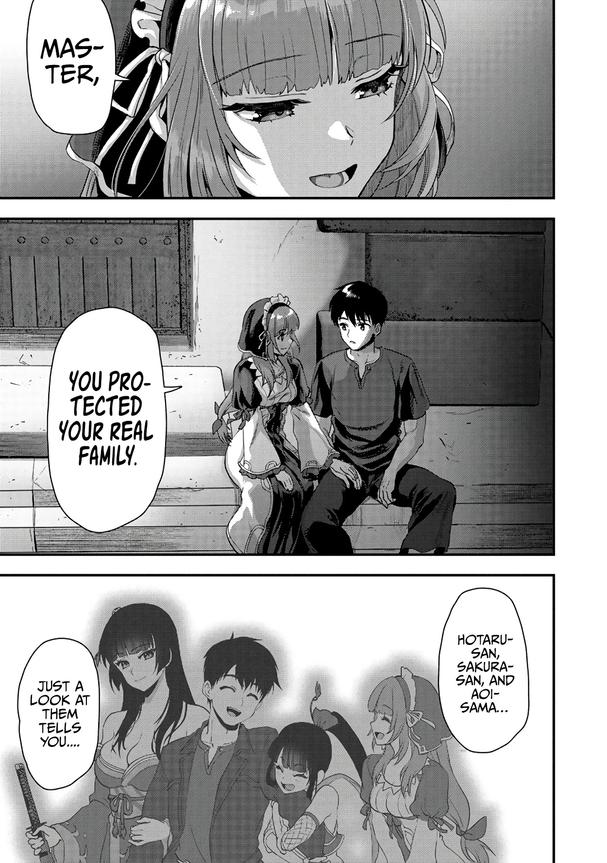 The Cursed Sword Master’s Harem Life: By the Sword, For the Sword, Cursed Sword Master Chapter 22.1 page 10 - Chapter 22.1: Family Time (1)