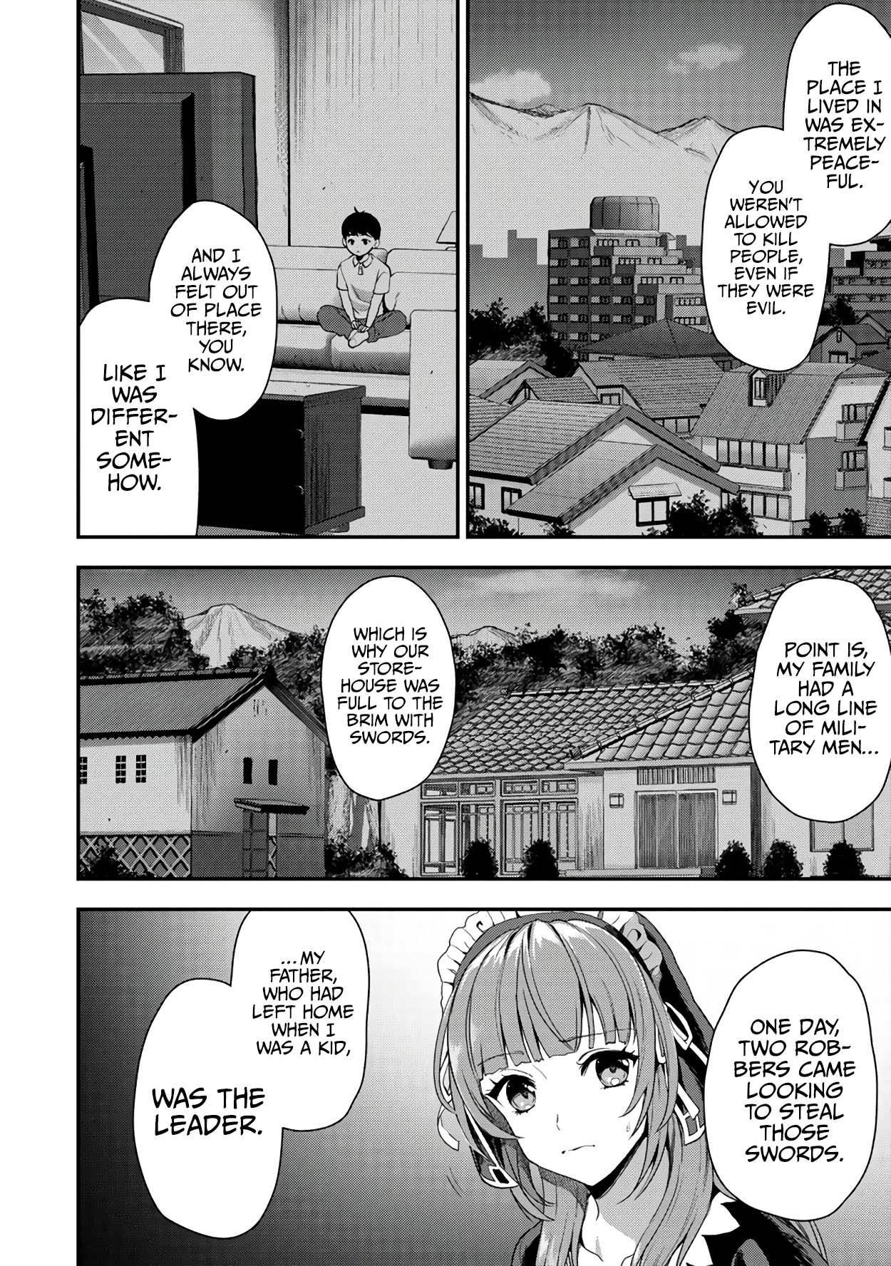 The Cursed Sword Master’s Harem Life: By the Sword, For the Sword, Cursed Sword Master Chapter 22.1 page 7 - Chapter 22.1: Family Time (1)