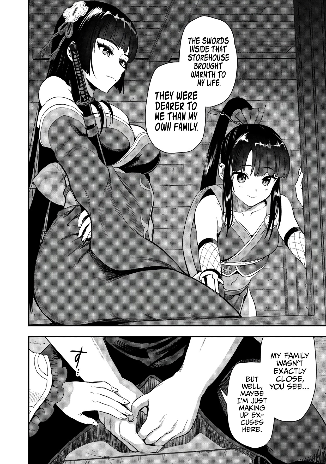 The Cursed Sword Master’s Harem Life: By the Sword, For the Sword, Cursed Sword Master Chapter 22.1 page 9 - Chapter 22.1: Family Time (1)