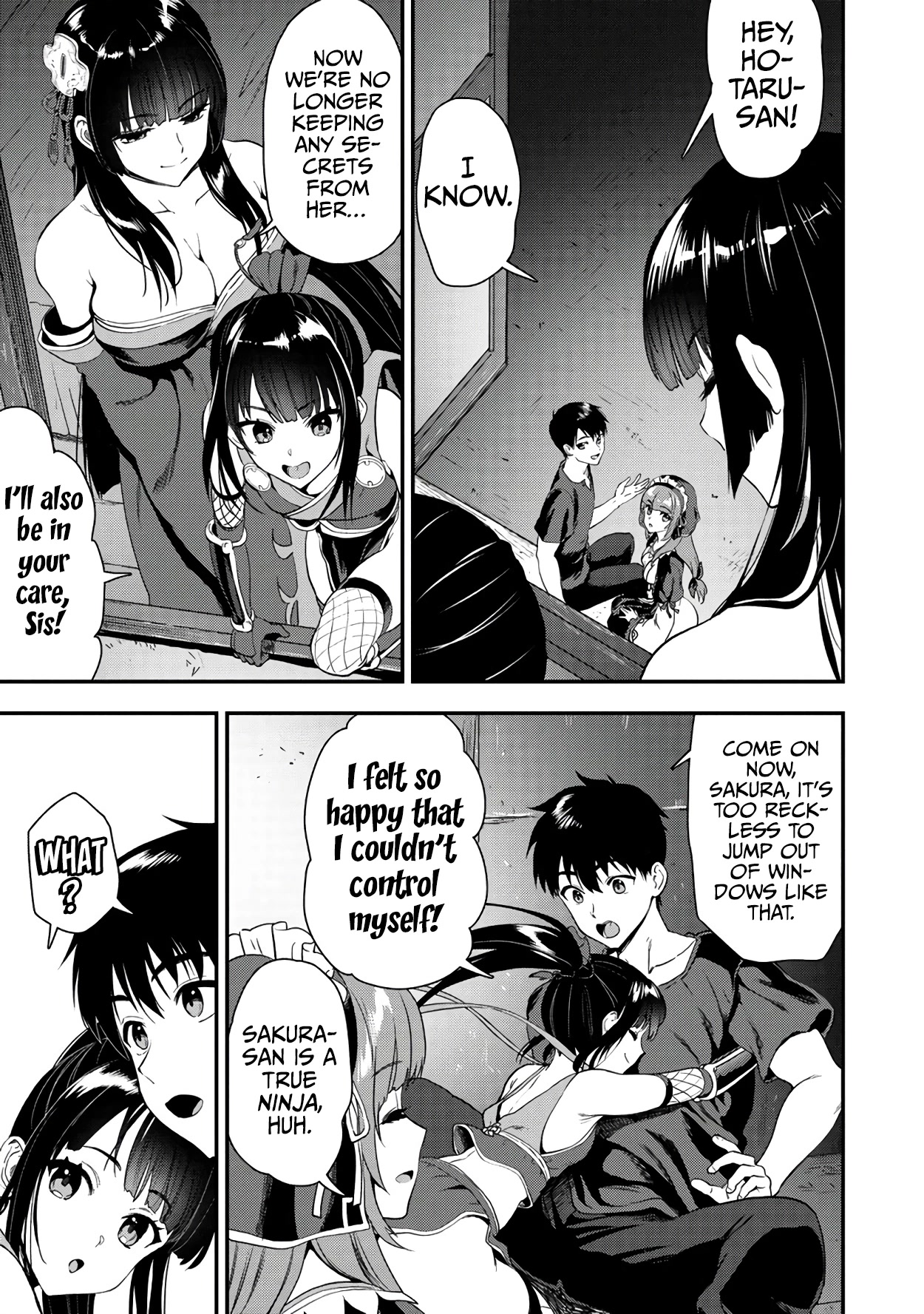 The Cursed Sword Master’s Harem Life: By the Sword, For the Sword, Cursed Sword Master Chapter 22.2 page 4 - Chapter 22.2: Family Time (2)