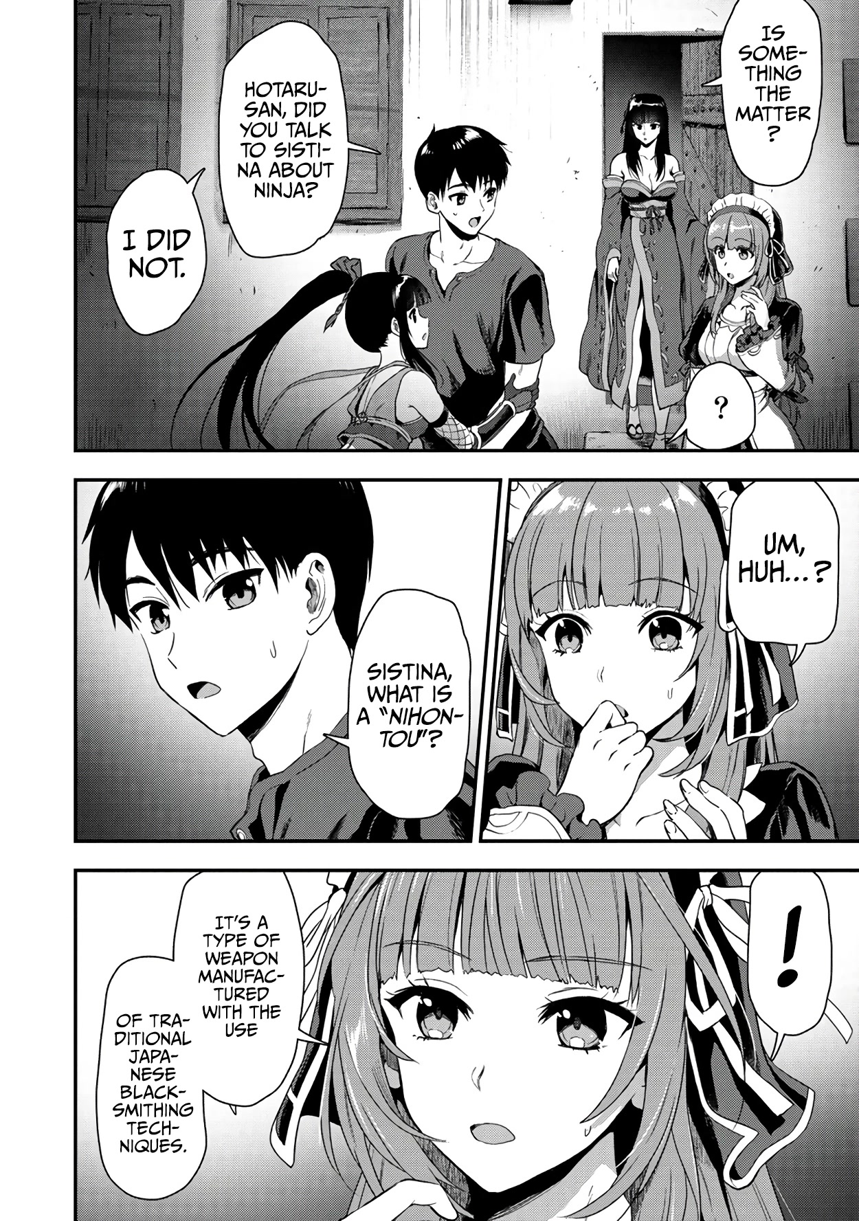 The Cursed Sword Master’s Harem Life: By the Sword, For the Sword, Cursed Sword Master Chapter 22.2 page 5 - Chapter 22.2: Family Time (2)