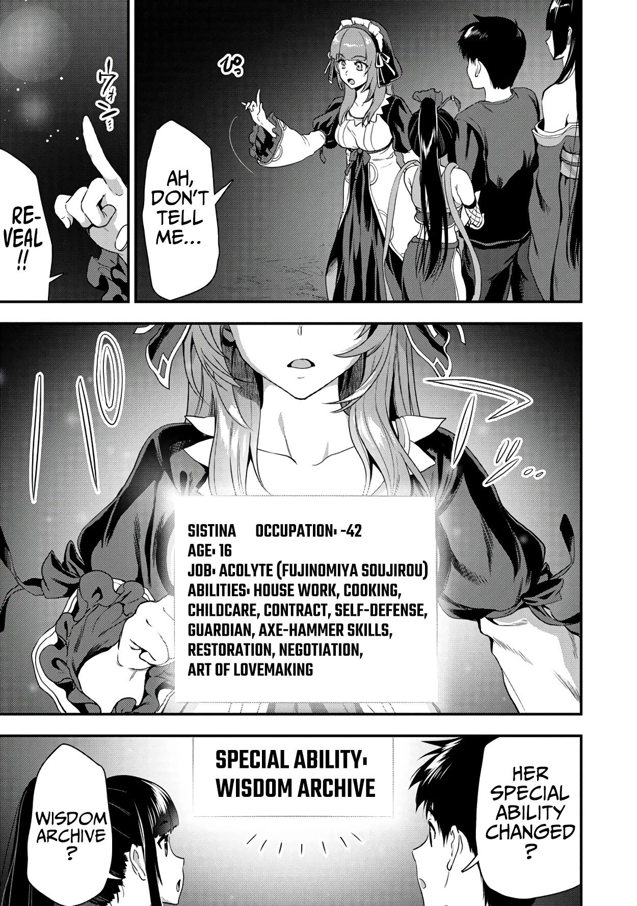 The Cursed Sword Master’s Harem Life: By the Sword, For the Sword, Cursed Sword Master Chapter 22.2 page 6 - Chapter 22.2: Family Time (2)