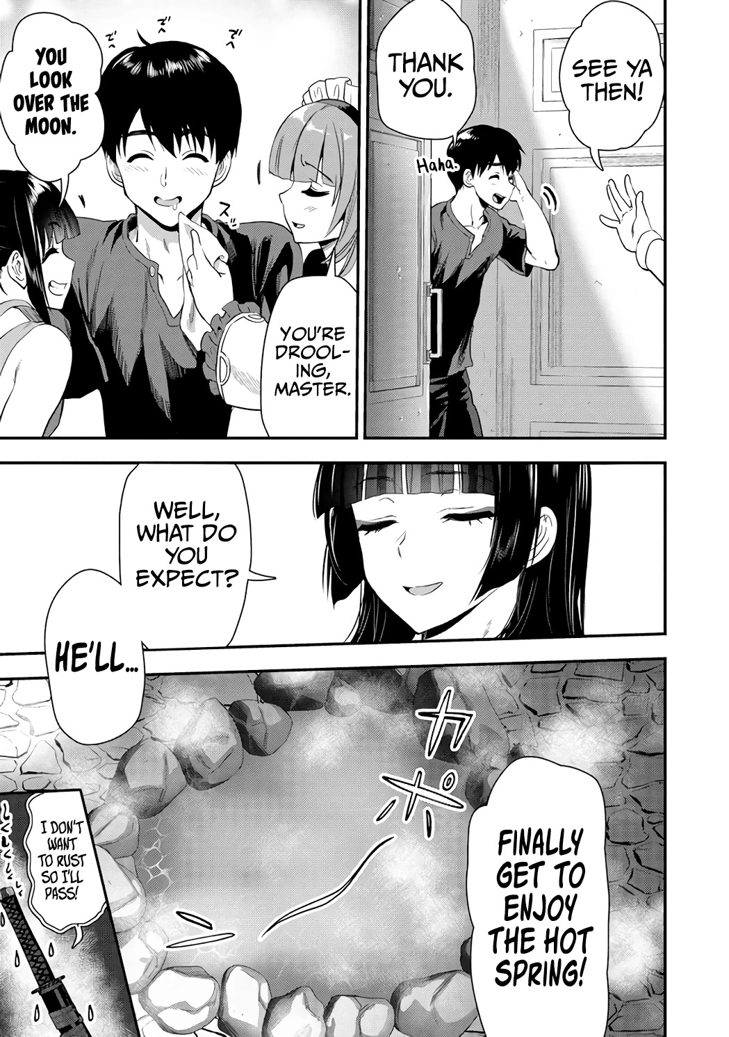 The Cursed Sword Master’s Harem Life: By the Sword, For the Sword, Cursed Sword Master Chapter 23.1 page 14 - Chapter 23.1: Time of Rest (1)