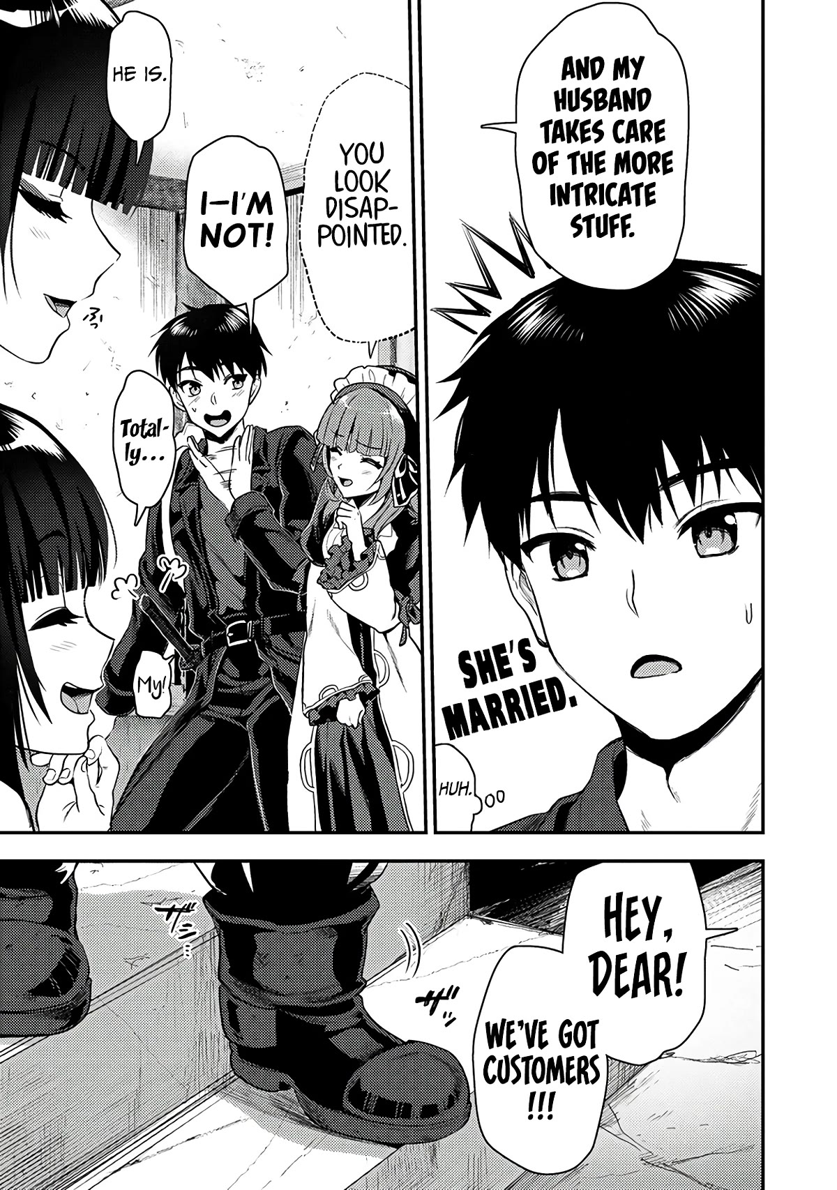The Cursed Sword Master’s Harem Life: By the Sword, For the Sword, Cursed Sword Master Chapter 24.1 page 10 - Chapter 24.1: The Married Elf and Dwarf Artisans (1)
