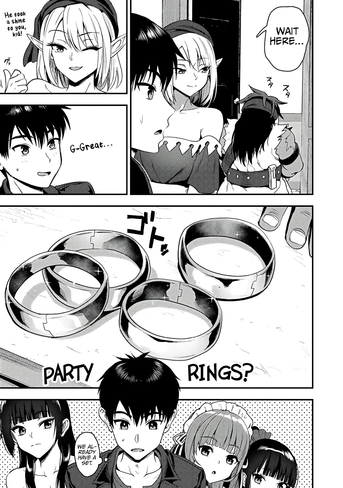 The Cursed Sword Master’s Harem Life: By the Sword, For the Sword, Cursed Sword Master Chapter 24.1 page 16 - Chapter 24.1: The Married Elf and Dwarf Artisans (1)
