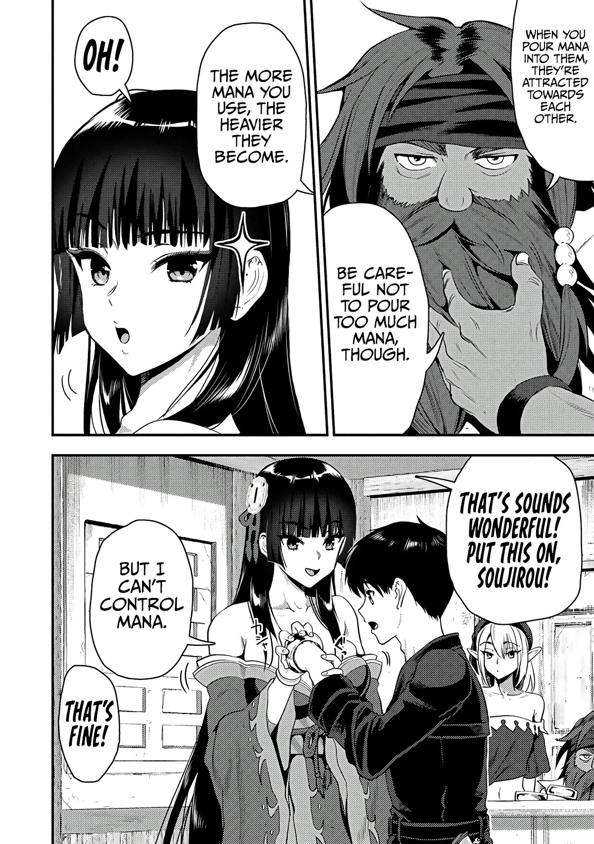 The Cursed Sword Master’s Harem Life: By the Sword, For the Sword, Cursed Sword Master Chapter 24.1 page 17 - Chapter 24.1: The Married Elf and Dwarf Artisans (1)