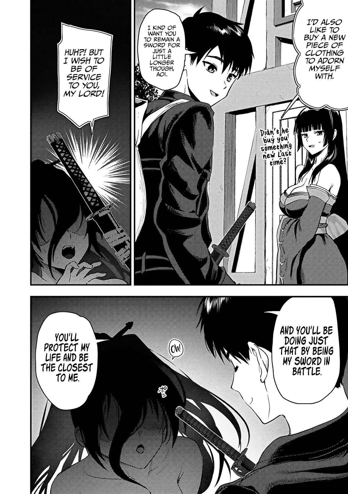 The Cursed Sword Master’s Harem Life: By the Sword, For the Sword, Cursed Sword Master Chapter 24.1 page 5 - Chapter 24.1: The Married Elf and Dwarf Artisans (1)