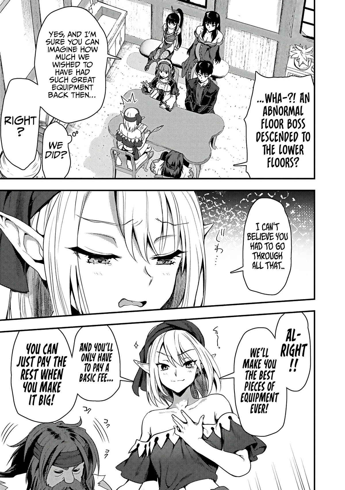 The Cursed Sword Master’s Harem Life: By the Sword, For the Sword, Cursed Sword Master Chapter 24.2 page 10 - Chapter 24.2: The Married Elf and Dwarf Artisans (2)