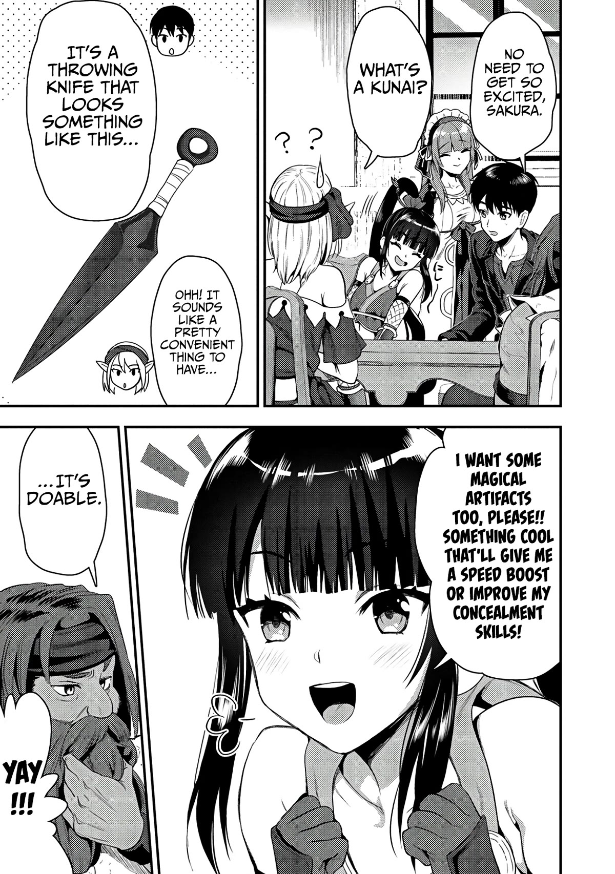 The Cursed Sword Master’s Harem Life: By the Sword, For the Sword, Cursed Sword Master Chapter 24.2 page 12 - Chapter 24.2: The Married Elf and Dwarf Artisans (2)
