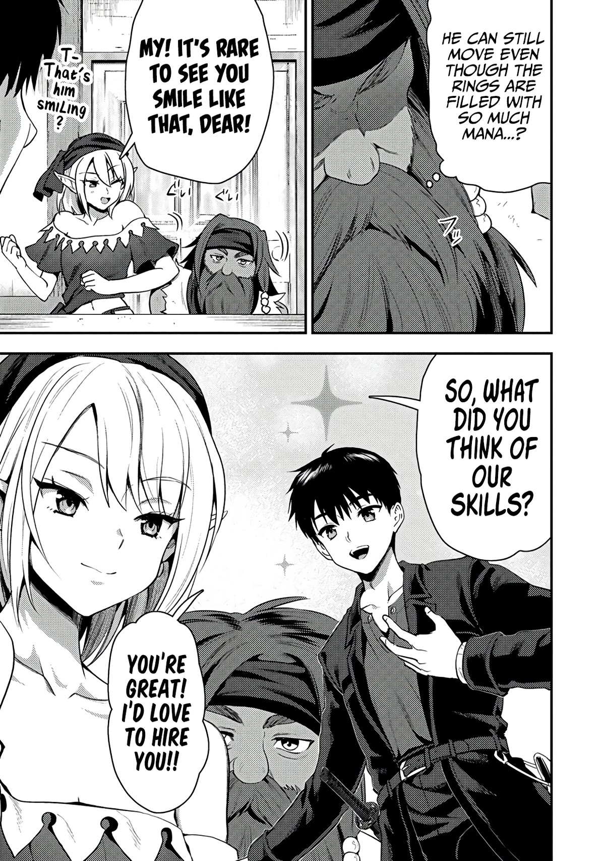 The Cursed Sword Master’s Harem Life: By the Sword, For the Sword, Cursed Sword Master Chapter 24.2 page 4 - Chapter 24.2: The Married Elf and Dwarf Artisans (2)