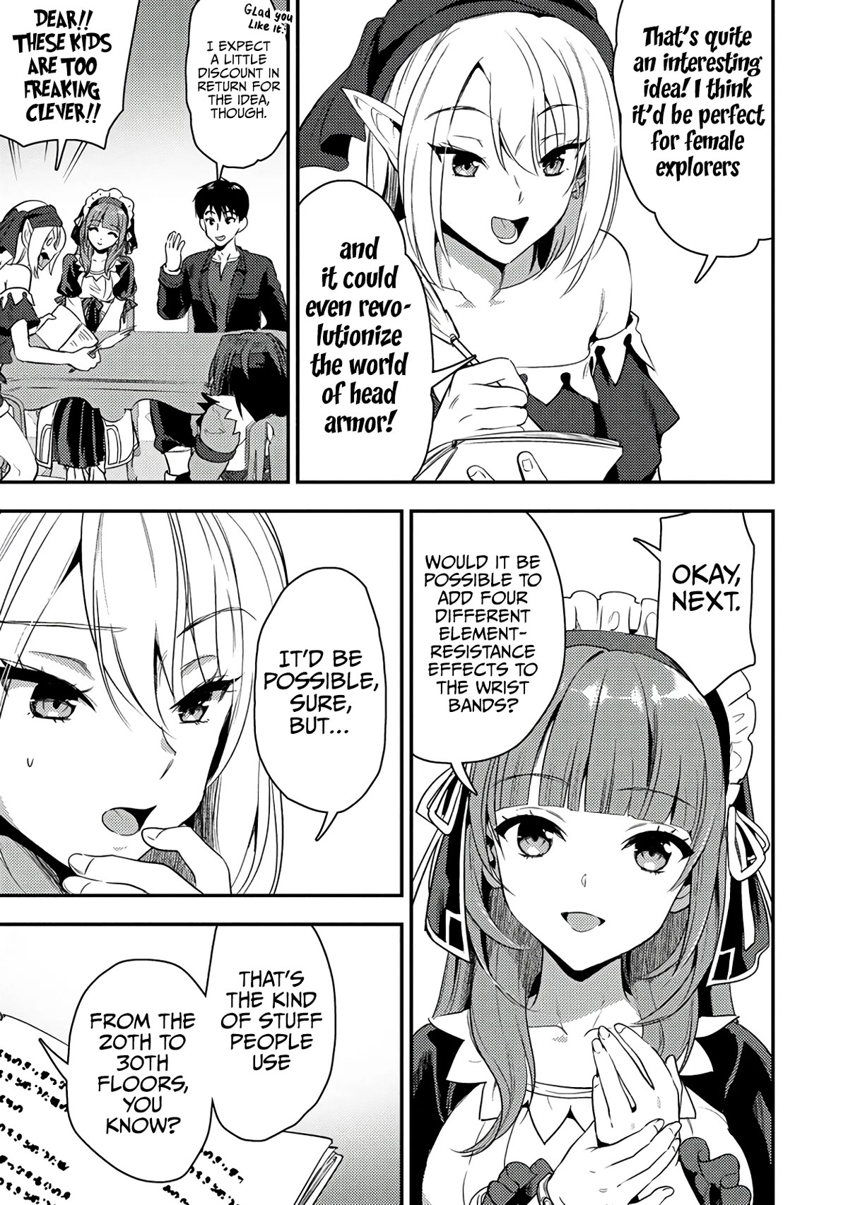 The Cursed Sword Master’s Harem Life: By the Sword, For the Sword, Cursed Sword Master Chapter 24.2 page 8 - Chapter 24.2: The Married Elf and Dwarf Artisans (2)