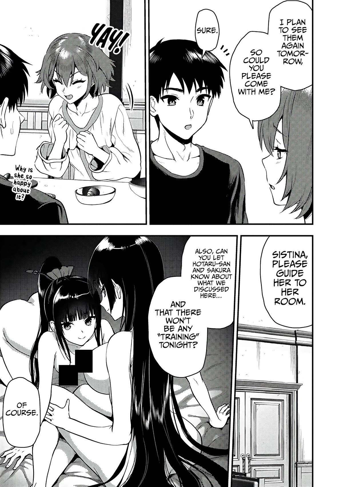 The Cursed Sword Master’s Harem Life: By the Sword, For the Sword, Cursed Sword Master Chapter 25.1 page 12 - Chapter 25.1: Frey’s Wish (1)