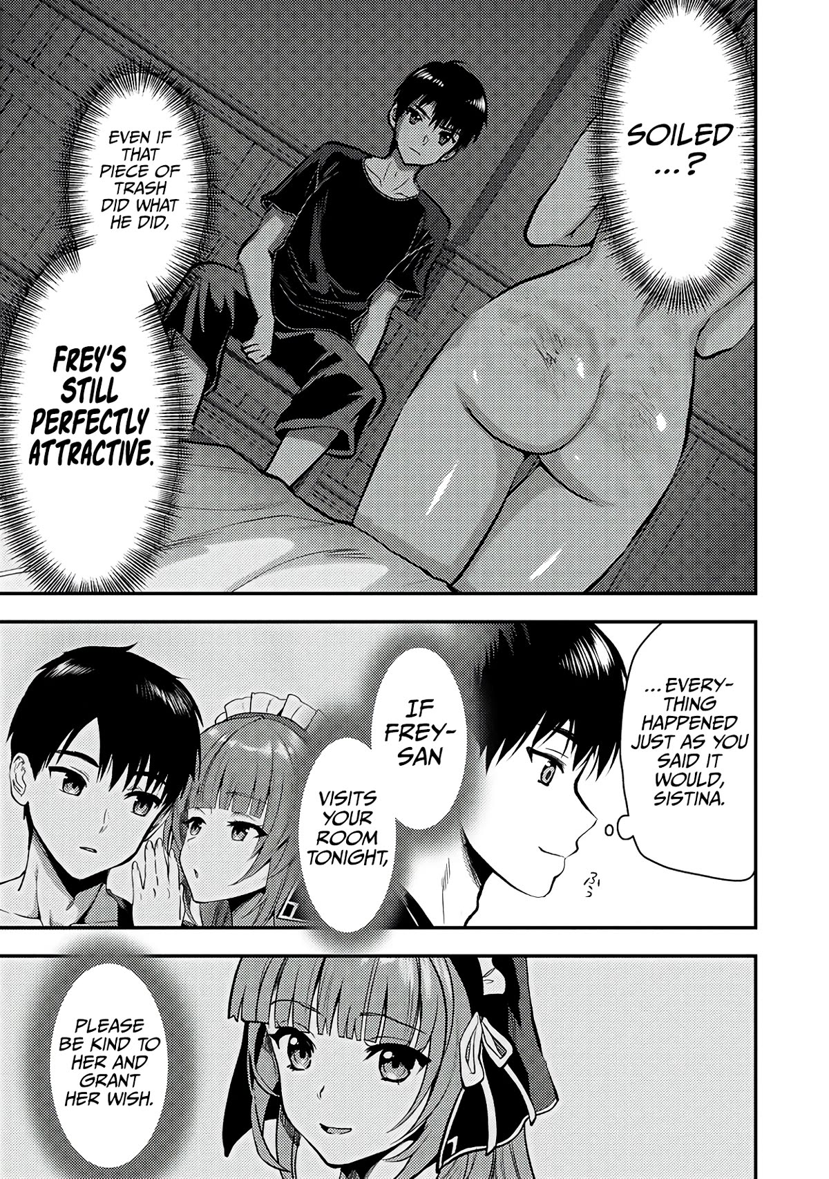 The Cursed Sword Master’s Harem Life: By the Sword, For the Sword, Cursed Sword Master Chapter 25.2 page 10 - Chapter 25.2: Frey’s Wish (2)