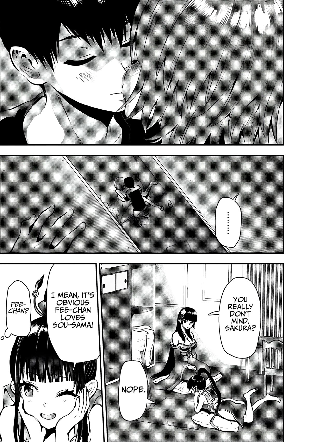 The Cursed Sword Master’s Harem Life: By the Sword, For the Sword, Cursed Sword Master Chapter 25.2 page 12 - Chapter 25.2: Frey’s Wish (2)