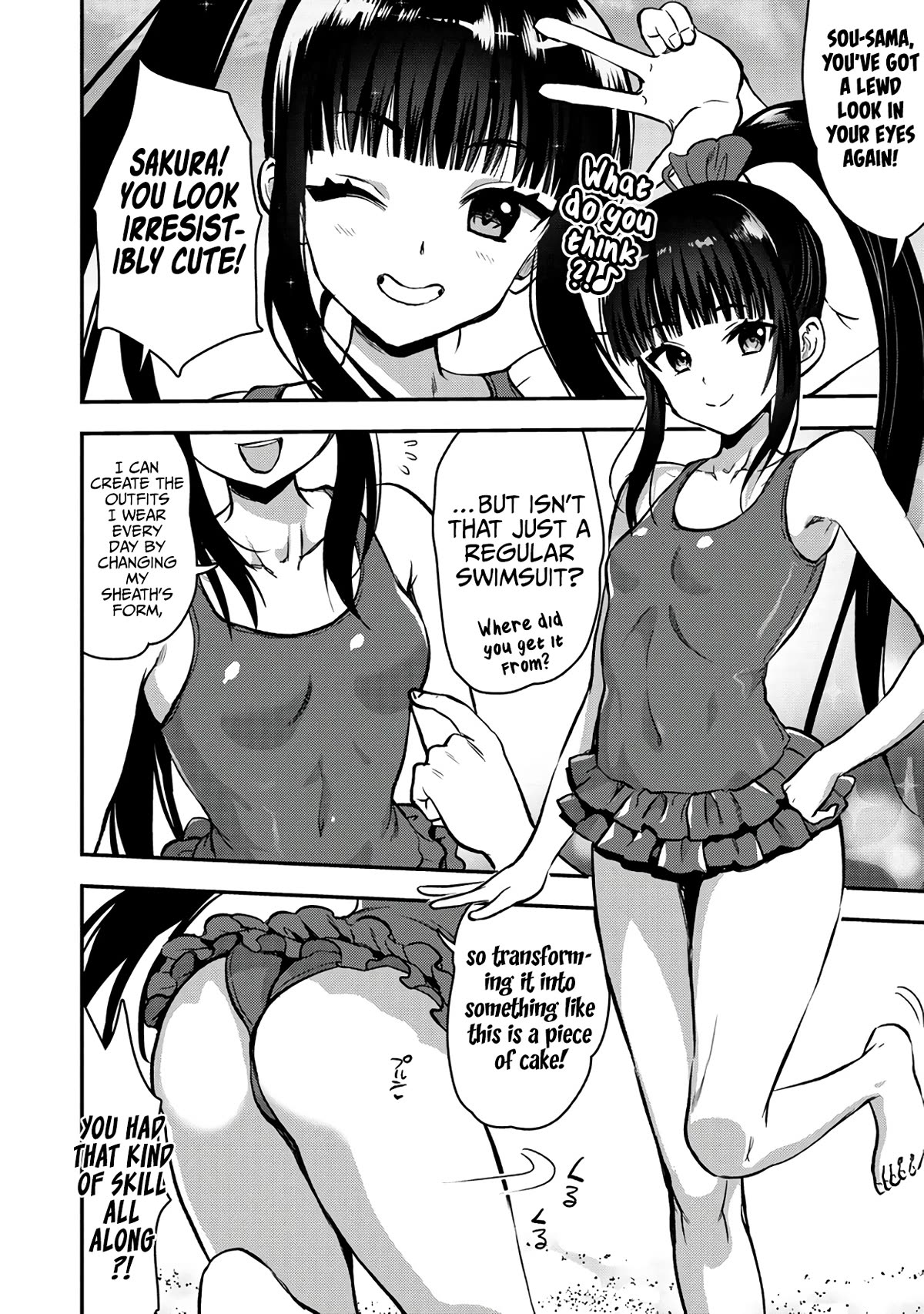The Cursed Sword Master’s Harem Life: By the Sword, For the Sword, Cursed Sword Master Chapter 26.1 page 12 - Chapter 26.1: A Reward and More Trouble?! (1)