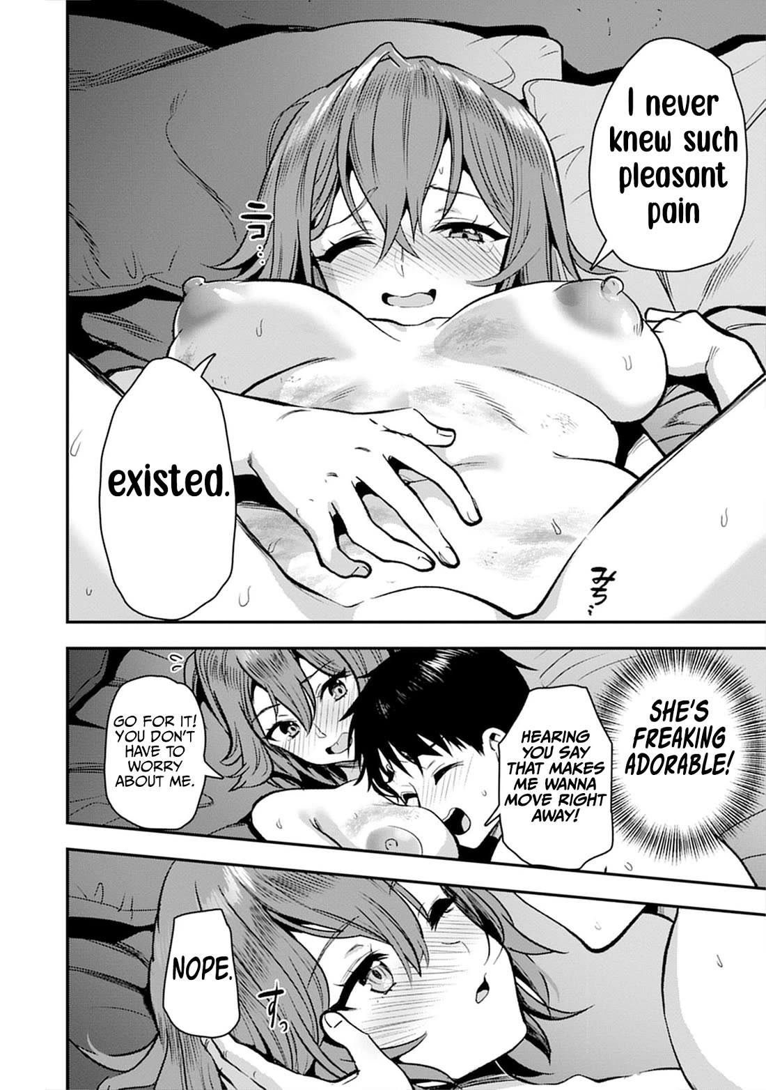 The Cursed Sword Master’s Harem Life: By the Sword, For the Sword, Cursed Sword Master Chapter 27.5 page 9 - Chapter 27.5: Bonus Chapter: Nice and Slowly
