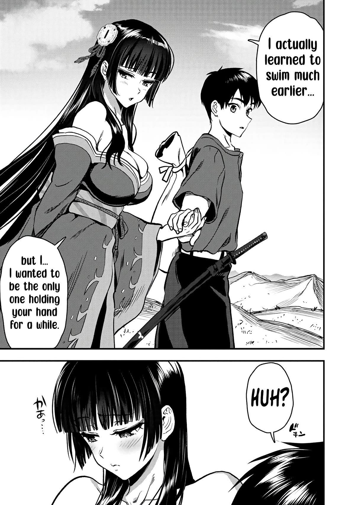 The Cursed Sword Master’s Harem Life: By the Sword, For the Sword, Cursed Sword Master Chapter 27 page 27 - Chapter 27: A Fight to the Death at the Beach!