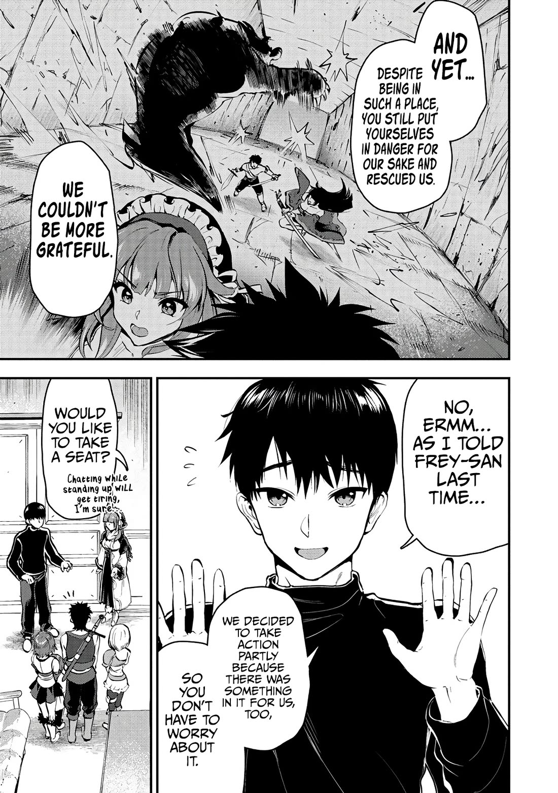 The Cursed Sword Master’s Harem Life: By the Sword, For the Sword, Cursed Sword Master Chapter 28 page 10 - Chapter 28: Training Begins!