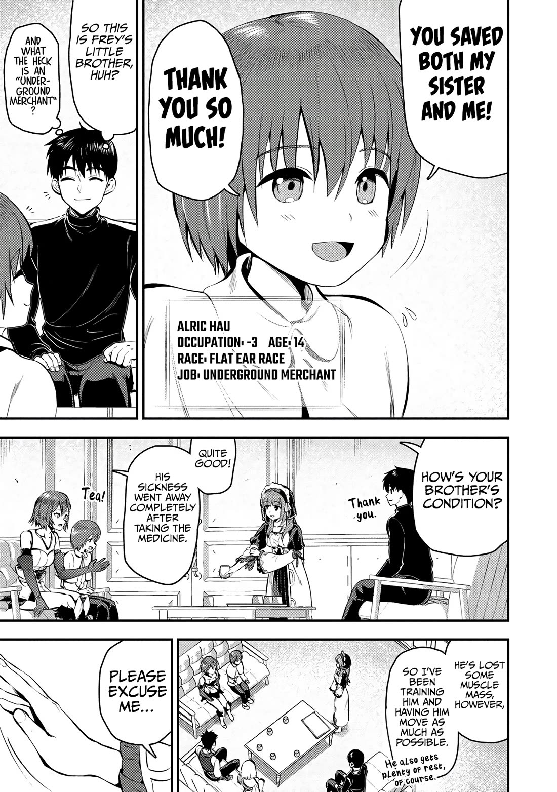 The Cursed Sword Master’s Harem Life: By the Sword, For the Sword, Cursed Sword Master Chapter 28 page 12 - Chapter 28: Training Begins!