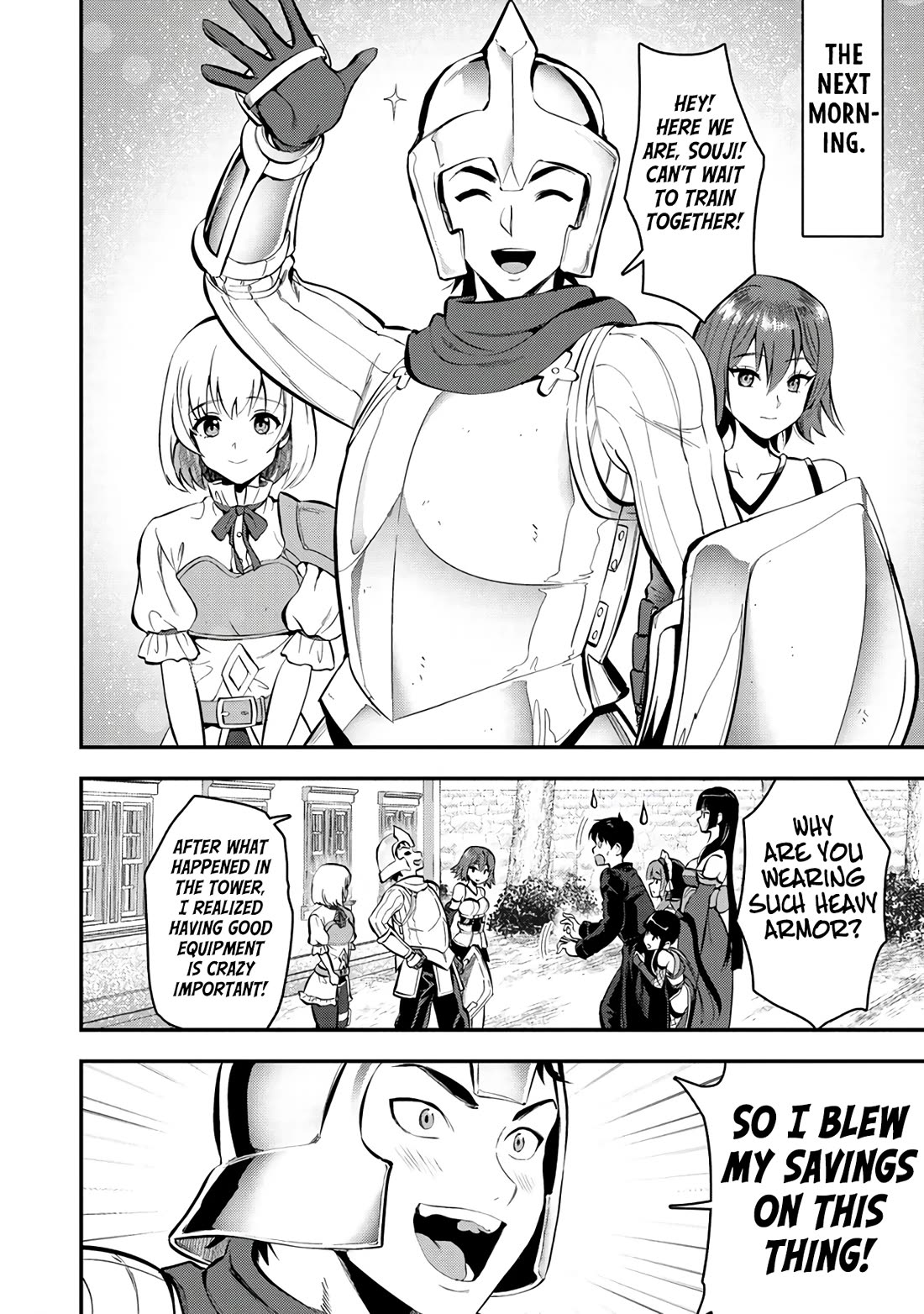 The Cursed Sword Master’s Harem Life: By the Sword, For the Sword, Cursed Sword Master Chapter 28 page 21 - Chapter 28: Training Begins!