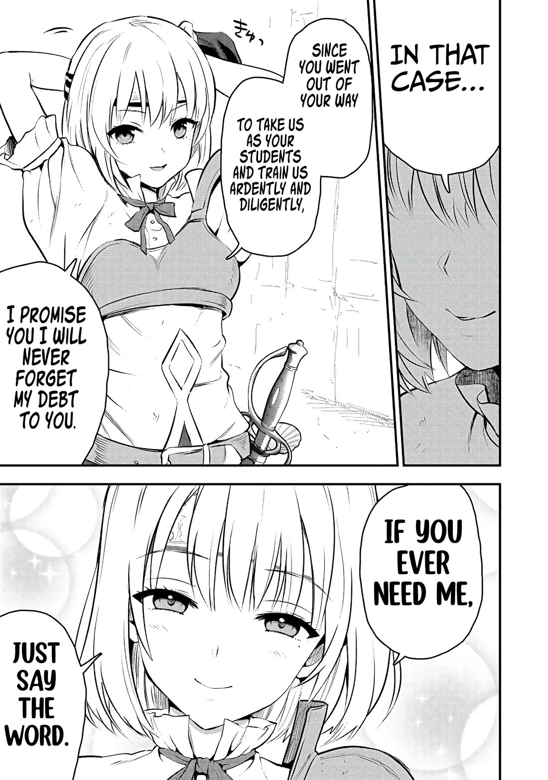 The Cursed Sword Master’s Harem Life: By the Sword, For the Sword, Cursed Sword Master Chapter 32 page 10 - Chapter 32: What It Means to Grow Strong