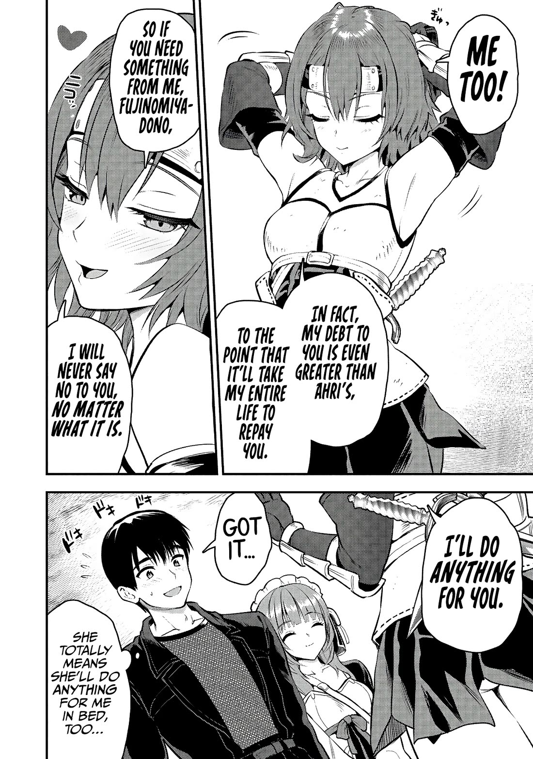 The Cursed Sword Master’s Harem Life: By the Sword, For the Sword, Cursed Sword Master Chapter 32 page 11 - Chapter 32: What It Means to Grow Strong