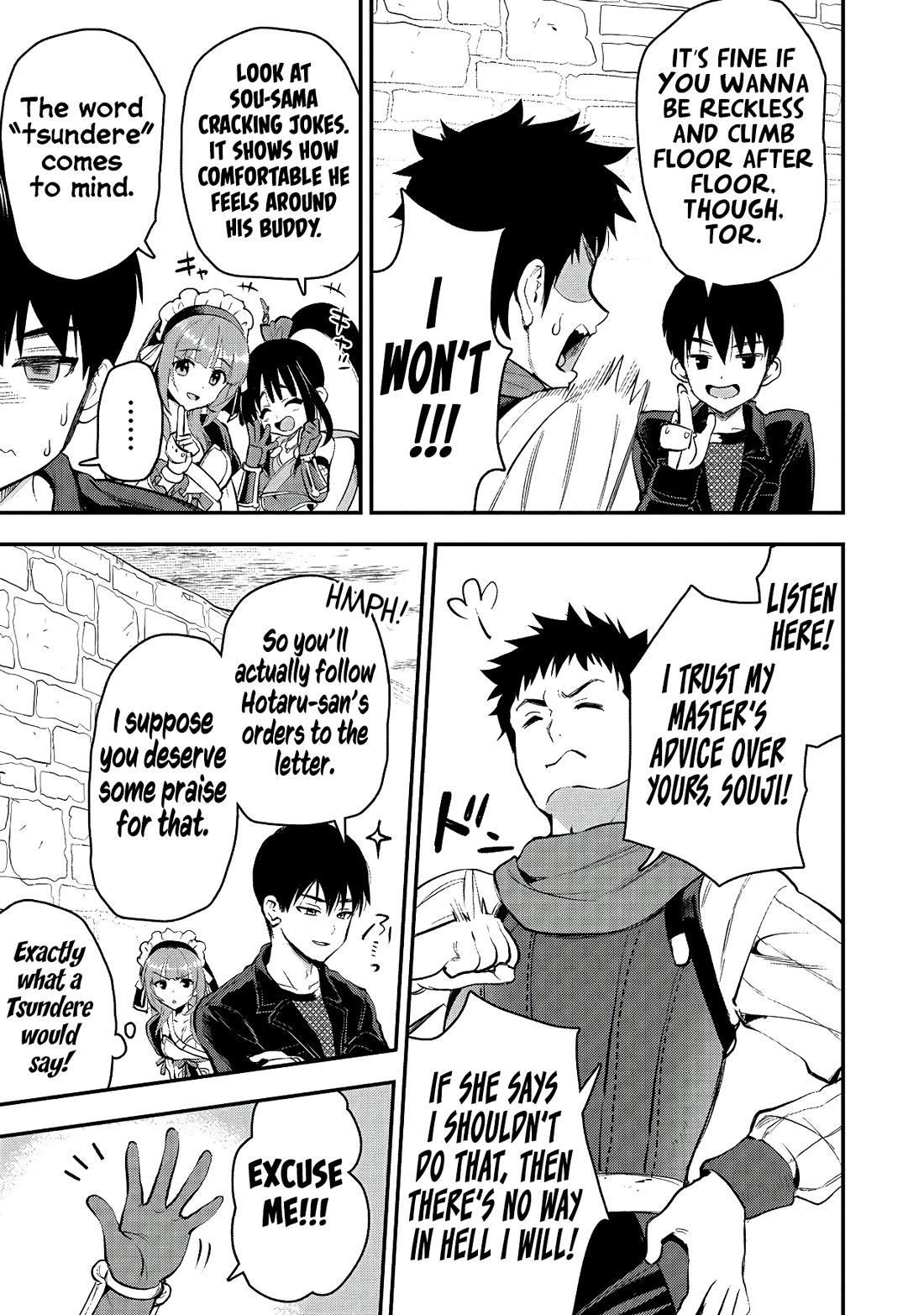 The Cursed Sword Master’s Harem Life: By the Sword, For the Sword, Cursed Sword Master Chapter 32 page 4 - Chapter 32: What It Means to Grow Strong