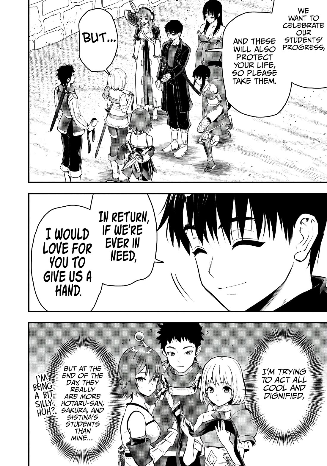 The Cursed Sword Master’s Harem Life: By the Sword, For the Sword, Cursed Sword Master Chapter 32 page 9 - Chapter 32: What It Means to Grow Strong