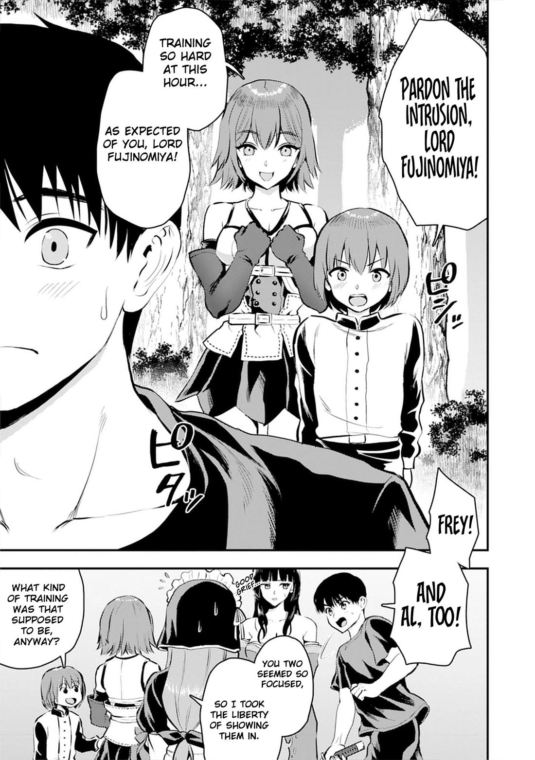 The Cursed Sword Master’s Harem Life: By the Sword, For the Sword, Cursed Sword Master Chapter 35 page 12 - Chapter 35